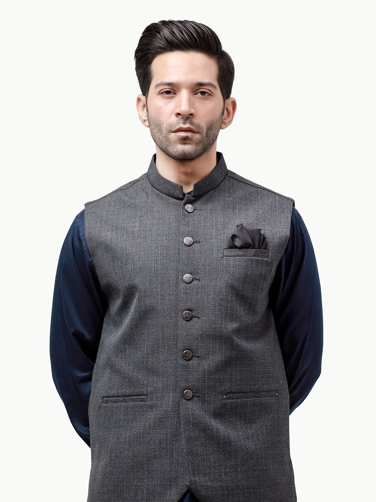Cotton Waistcoat - EMTWC23-35857 - Image 2