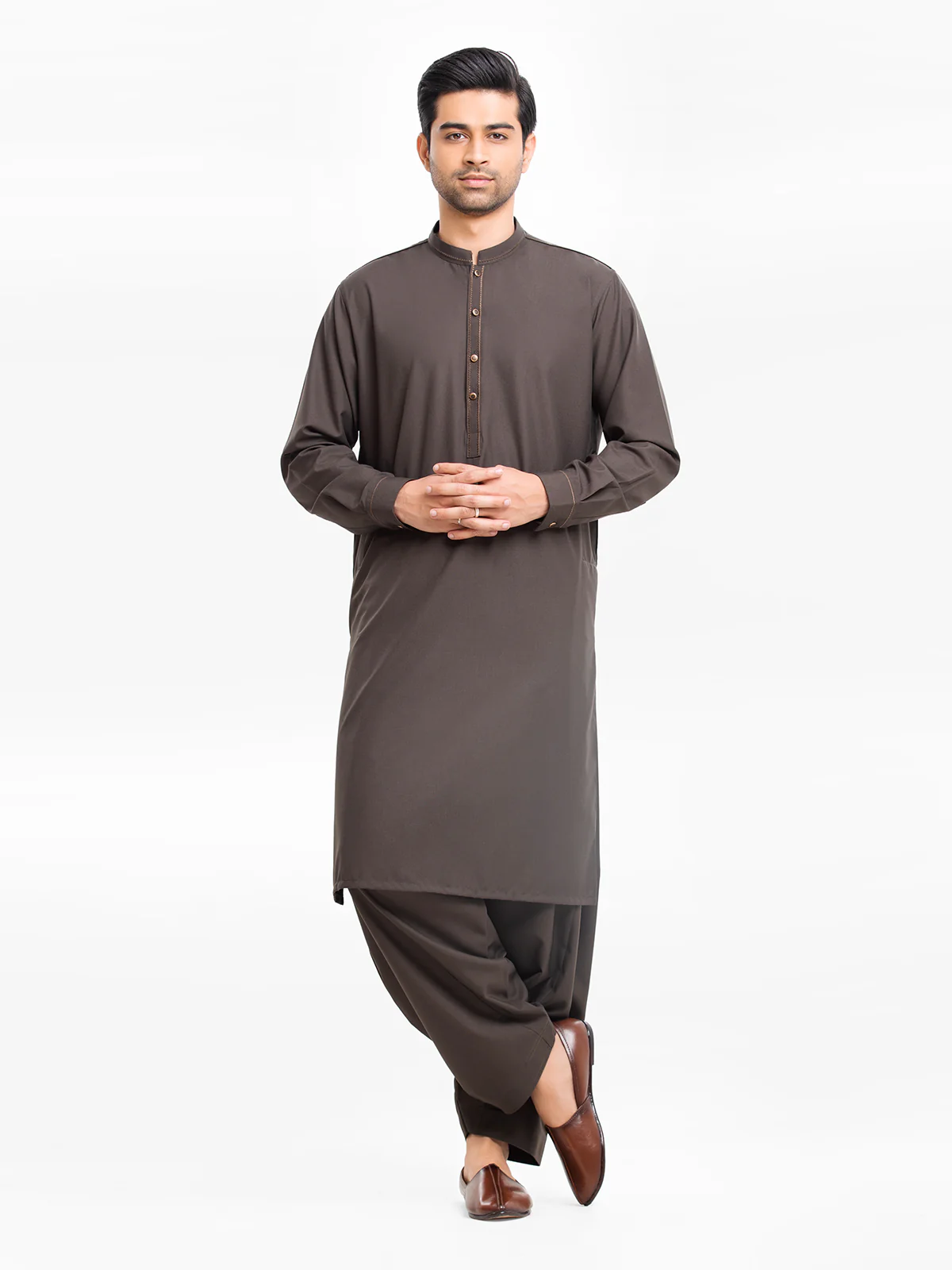 Embroidered Blended Shalwar Kameez - EMTKS23-41057