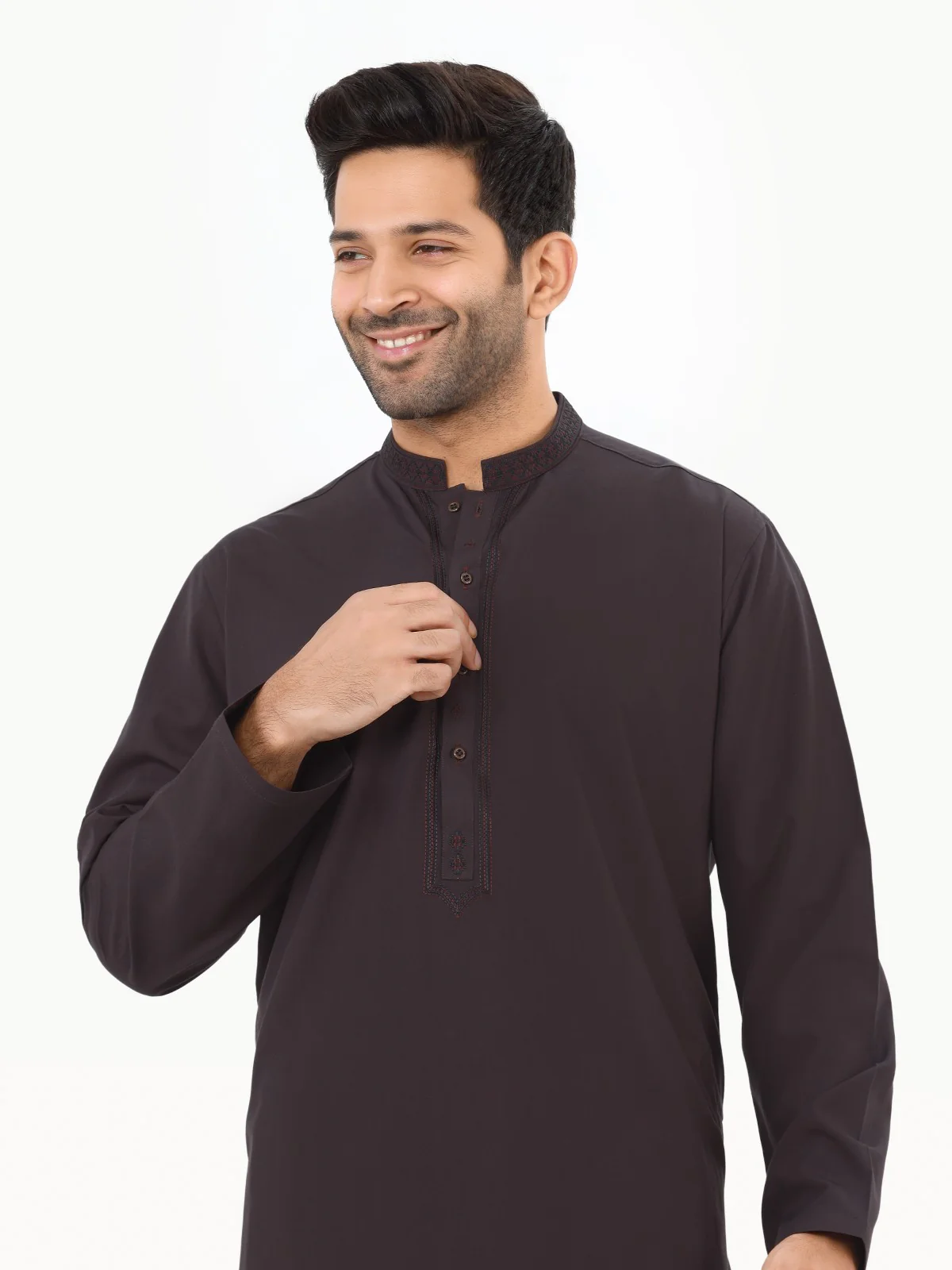Embroidered Blended Shalwar Kameez - EMTKS22S-40962 - Image 2