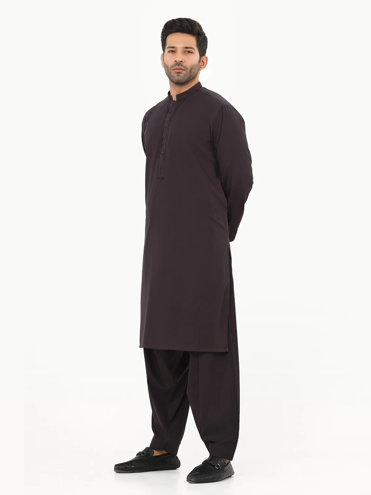 Embroidered Blended Shalwar Kameez - EMTKS22S-40962 - Image 3