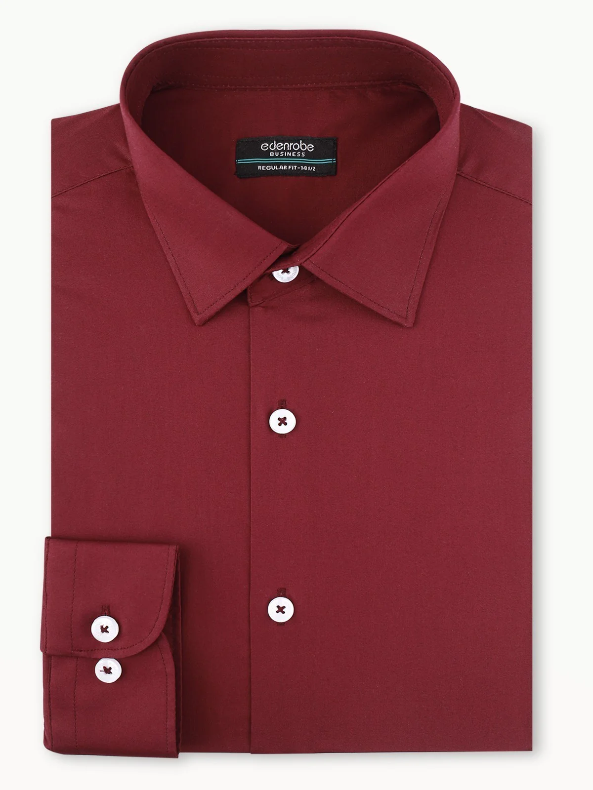 Business Solid Shirt - EMTSB22-112