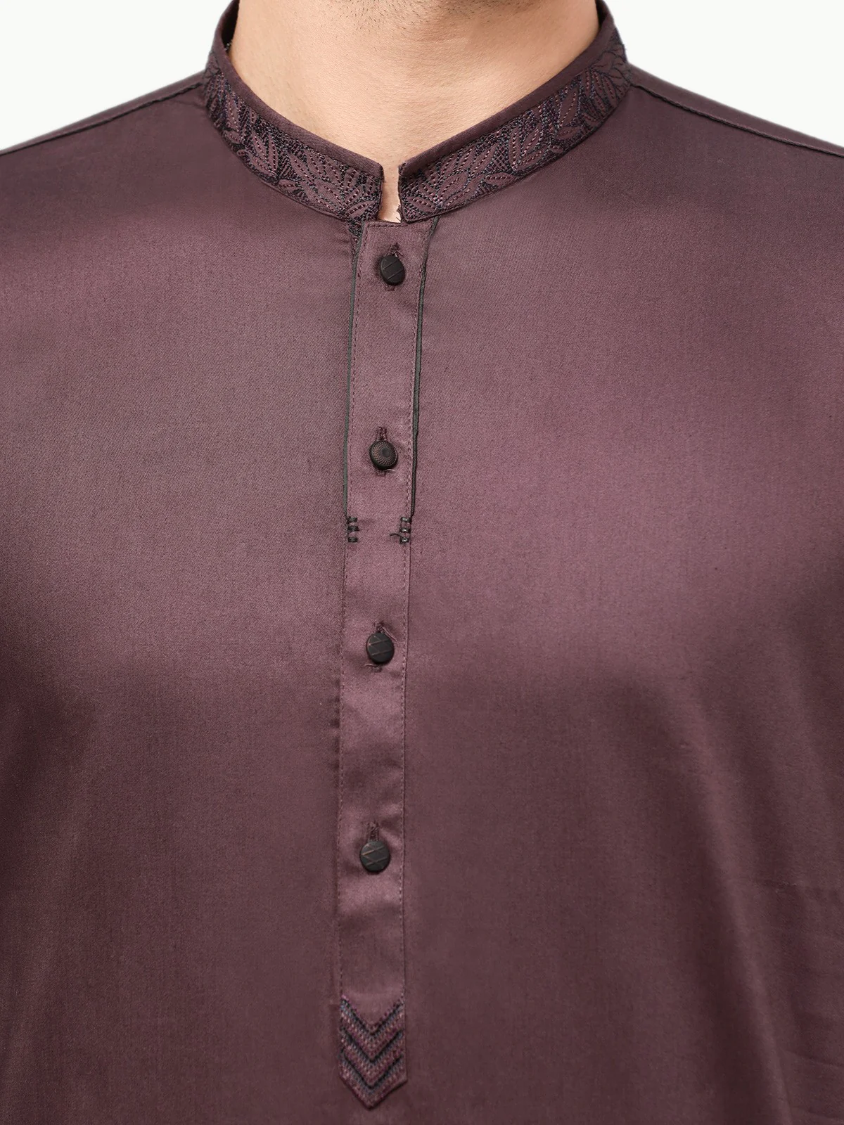 Embroidered Cotton Shalwar Kameez - EMTSW22W-99249 - Image 3
