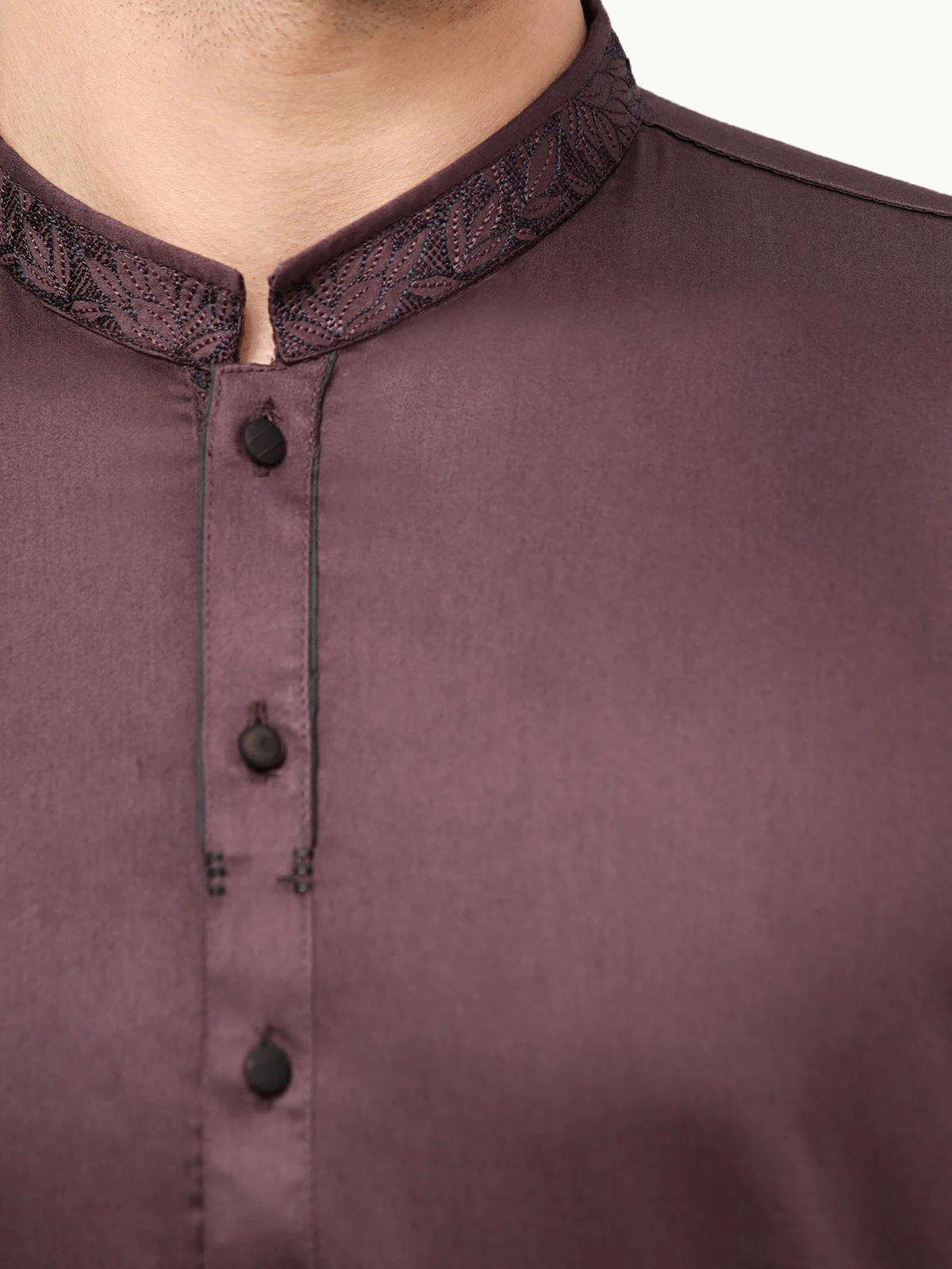 Embroidered Cotton Shalwar Kameez - EMTSW22W-99249 - Image 4