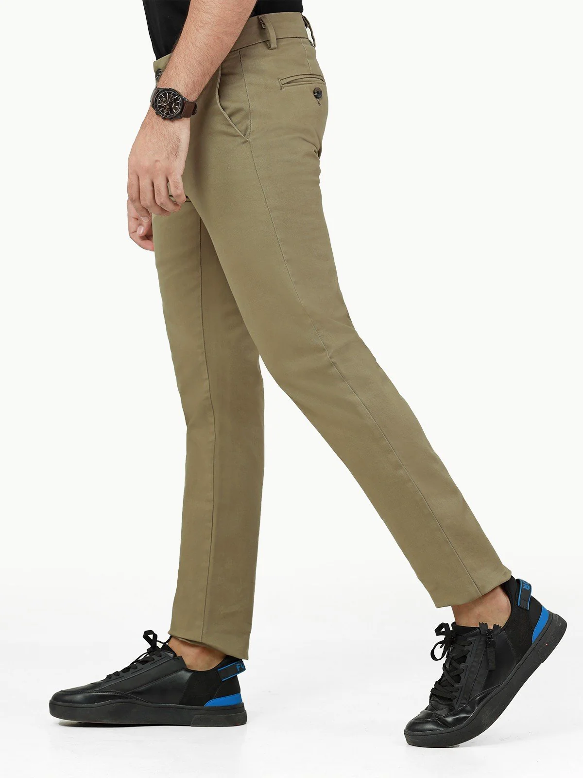Cotton Poplin Chinos - EMBCP22-013 - Image 3
