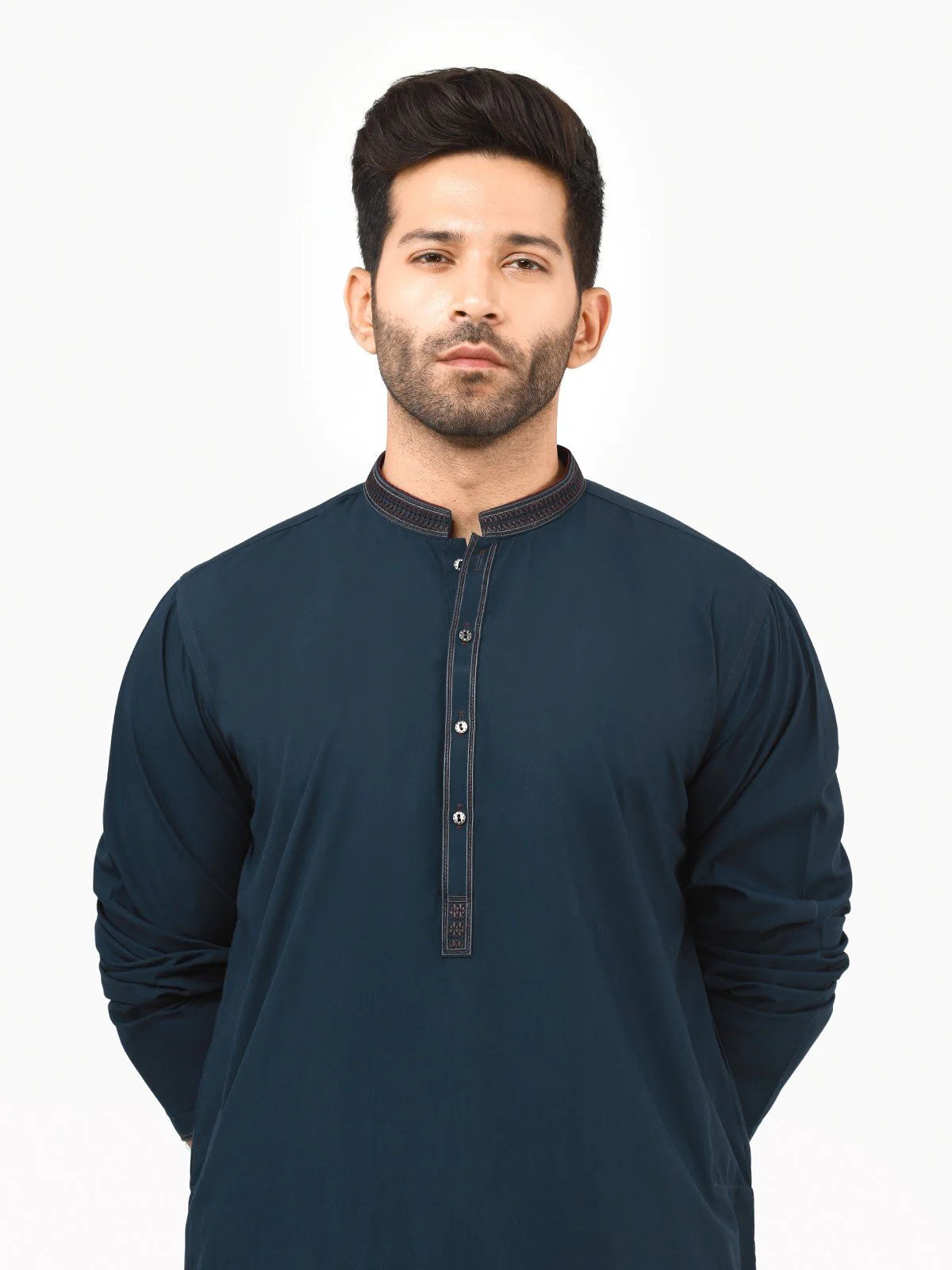 Embroidered Blended Shalwar Kameez - EMTKS22S-40963 - Image 2