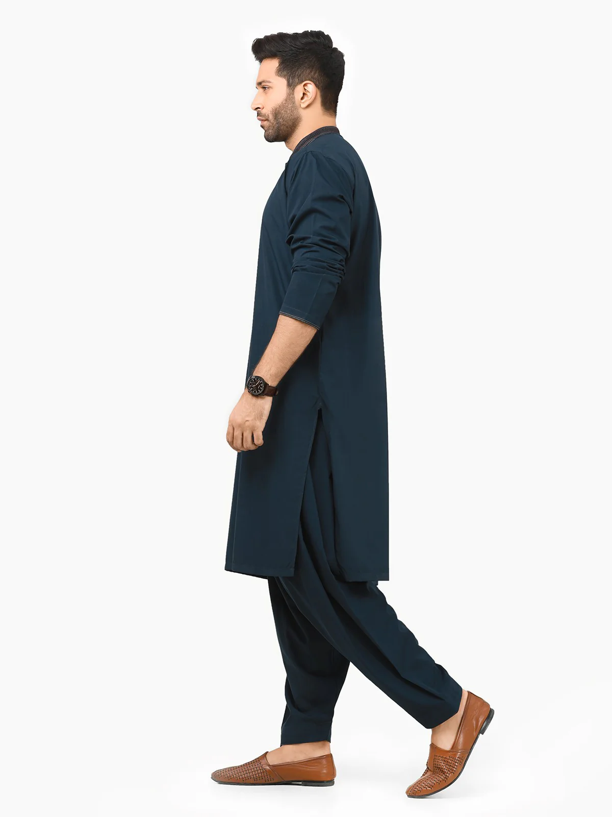 Embroidered Blended Shalwar Kameez - EMTKS22S-40963 - Image 3