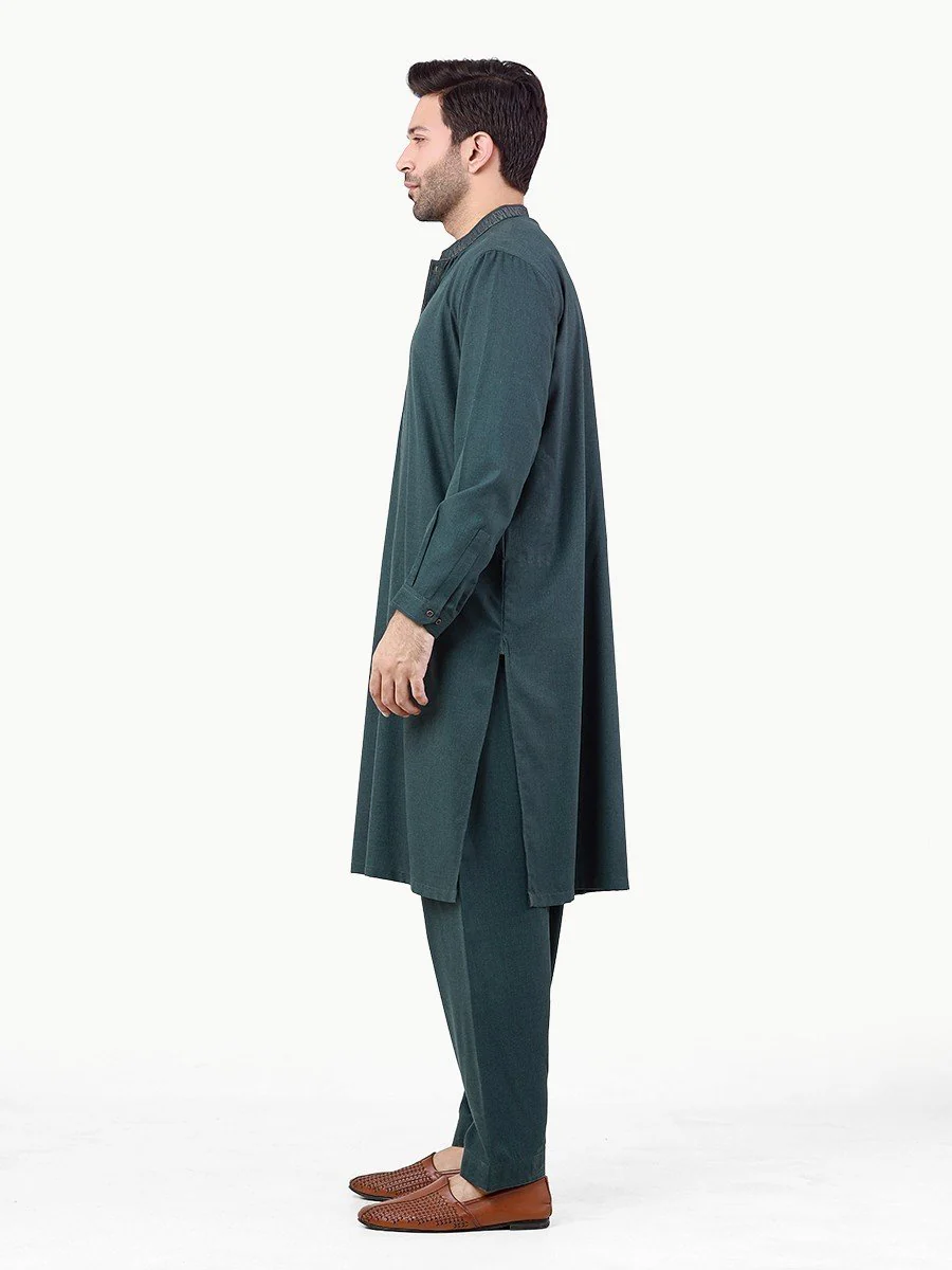 Embroidered Blended Shalwar Kameez - EMTKS22S-40987 - Image 3