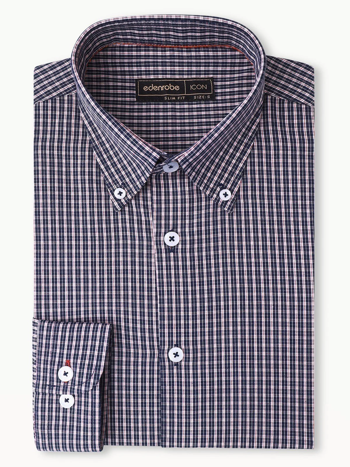 Icon Check Shirt - EMTSI22-50261