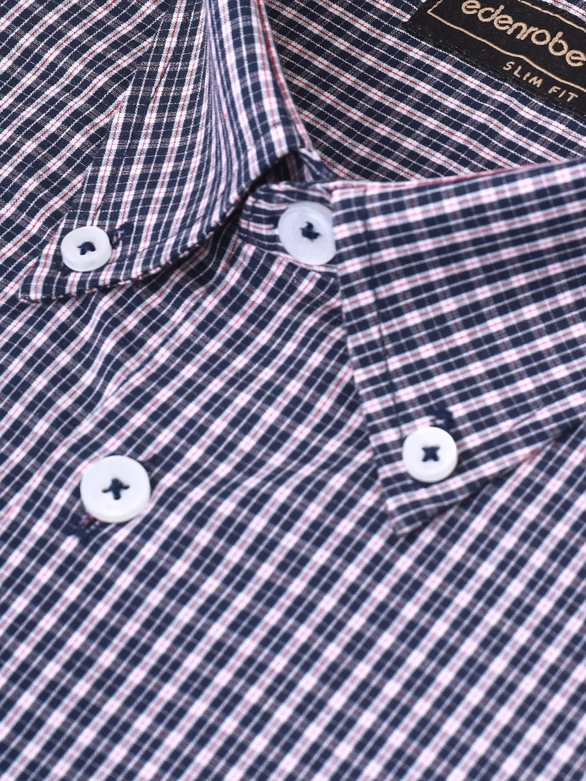 Icon Check Shirt - EMTSI22-50261 - Image 3