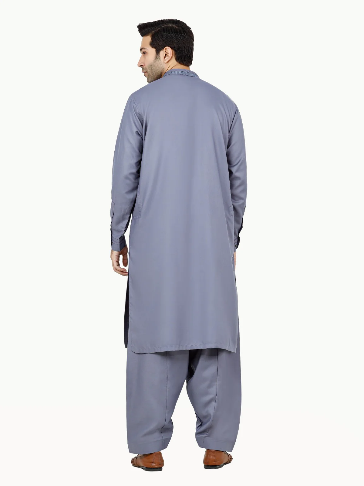 Embroidered Blended Shalwar Kameez - EMTKS22S-40960 - Image 4