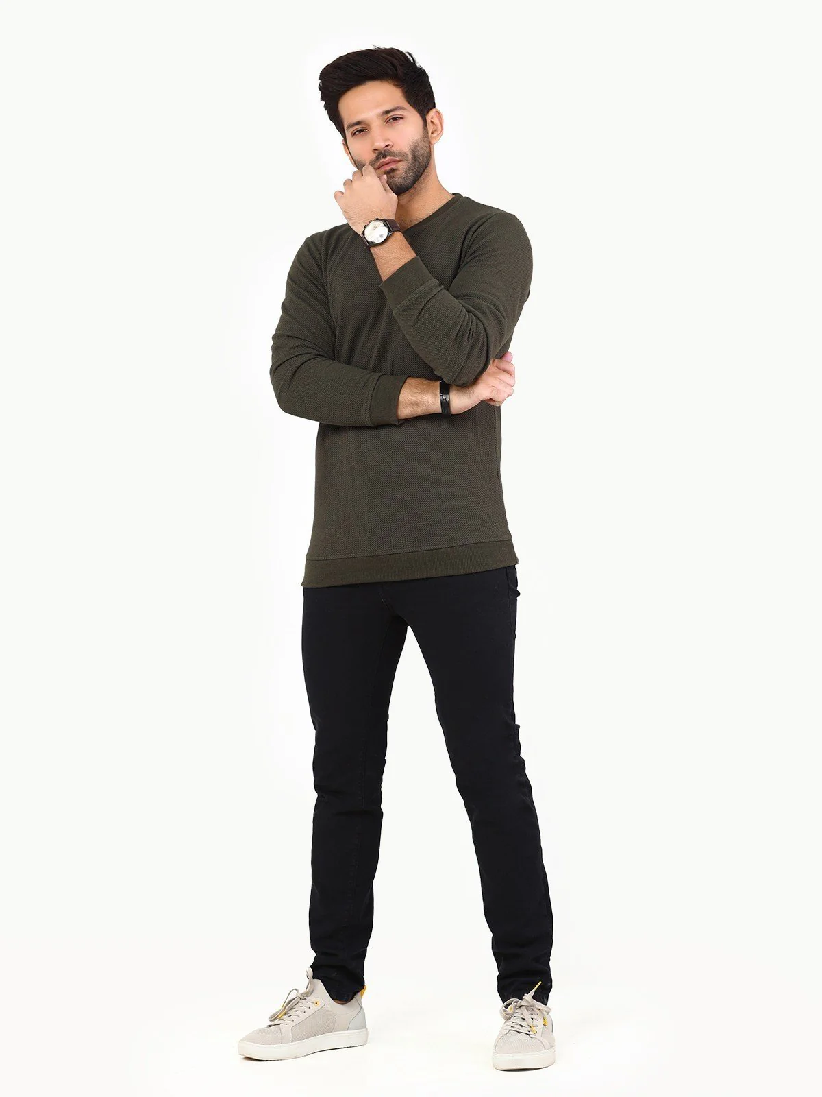 Crew Neck Sweatshirt - EMTSS22-004
