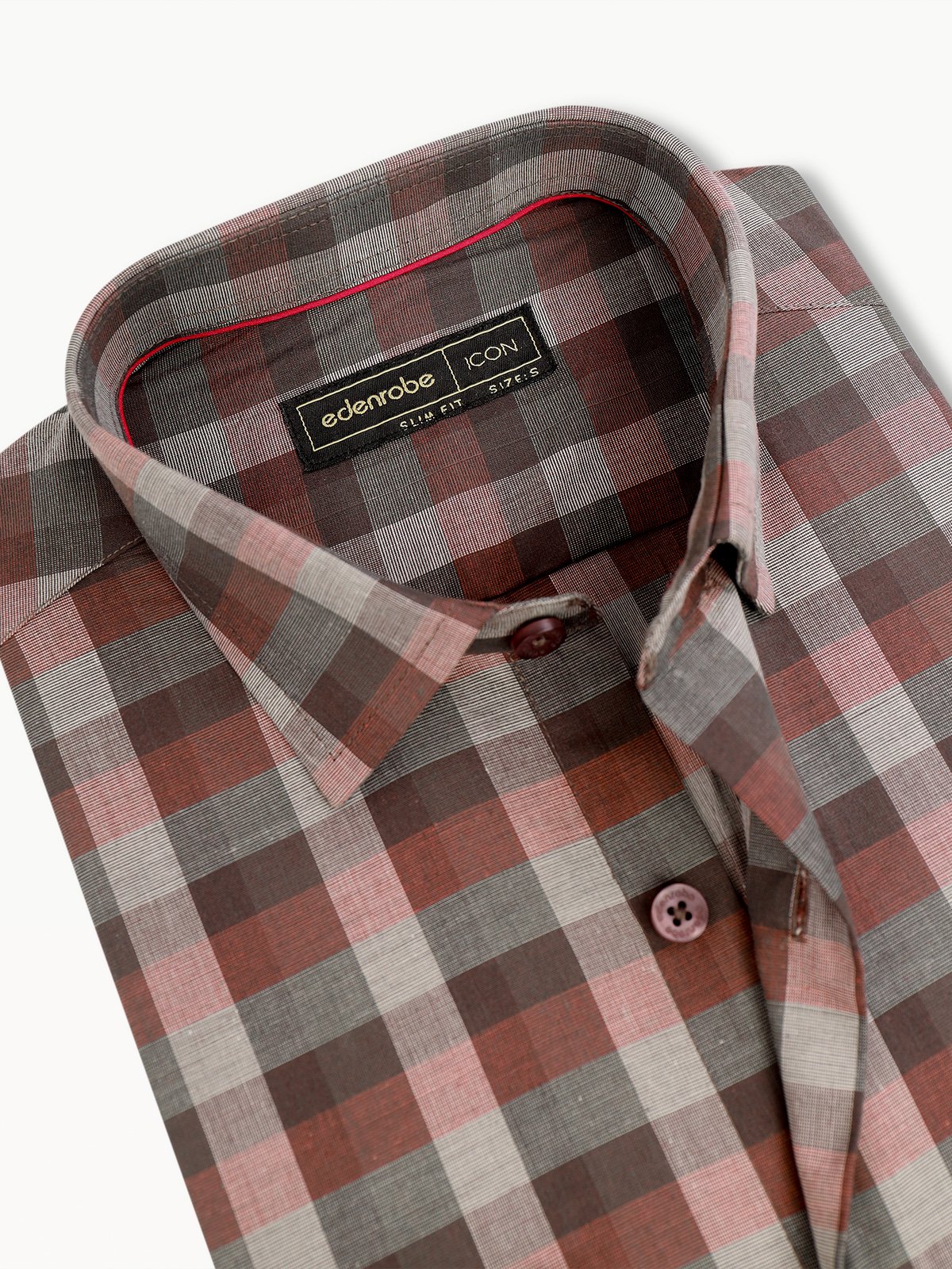 Icon Check Shirt - EMTSI22-50252 - Image 4