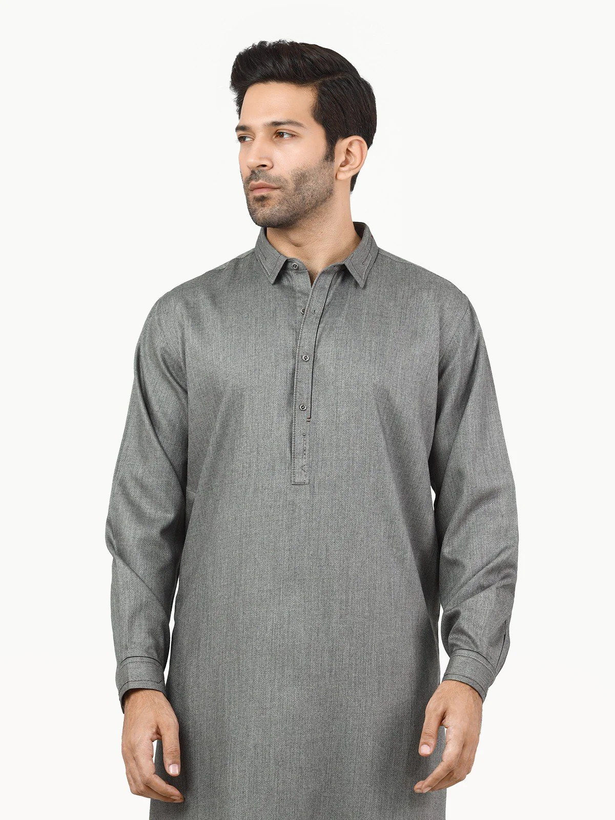 Embroidered Blended Shalwar Kameez - EMTKS22W-40976 - Image 2