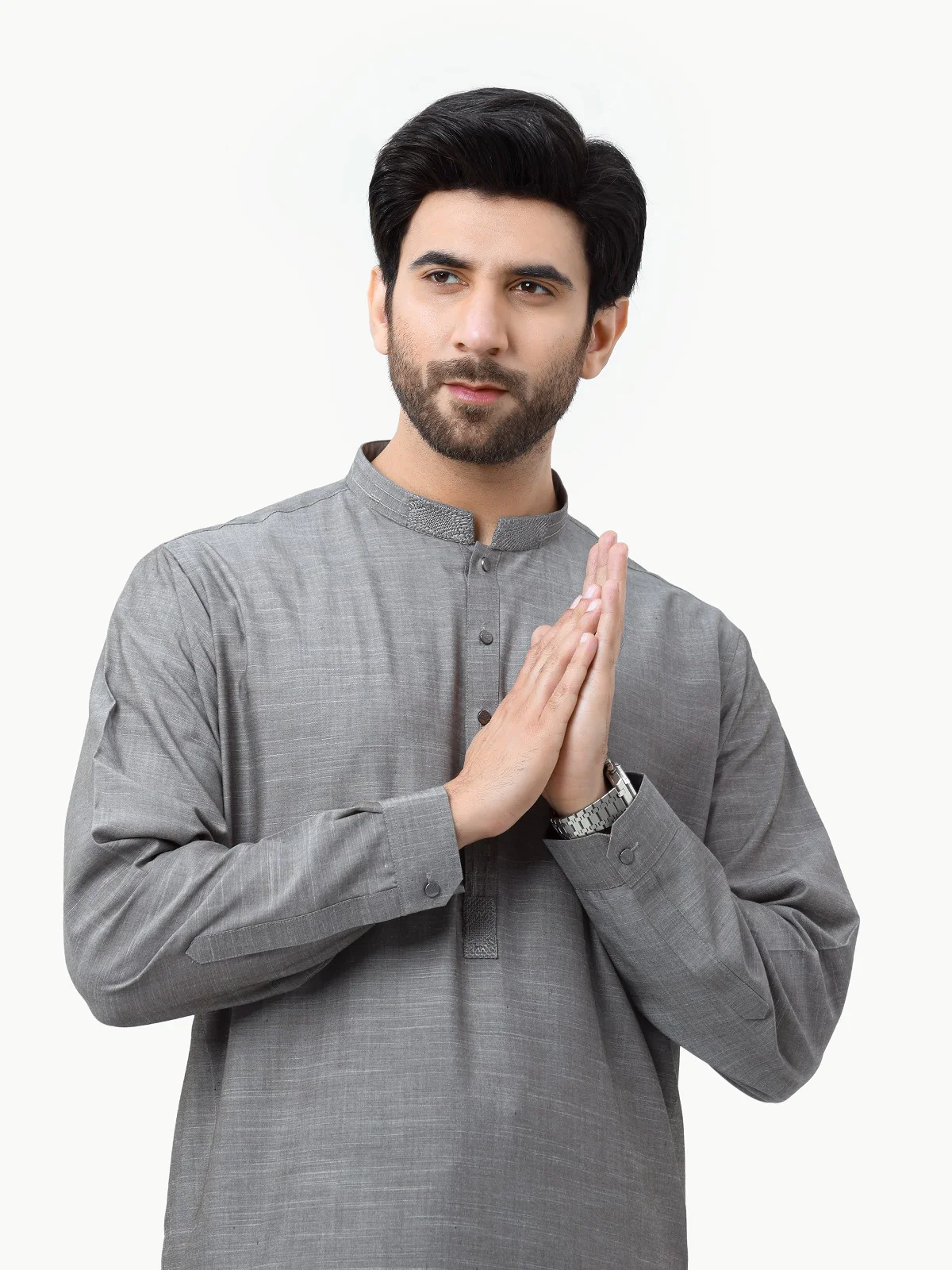 Embroidered Blended Shalwar Kameez - EMTKS23-40994 - Image 2