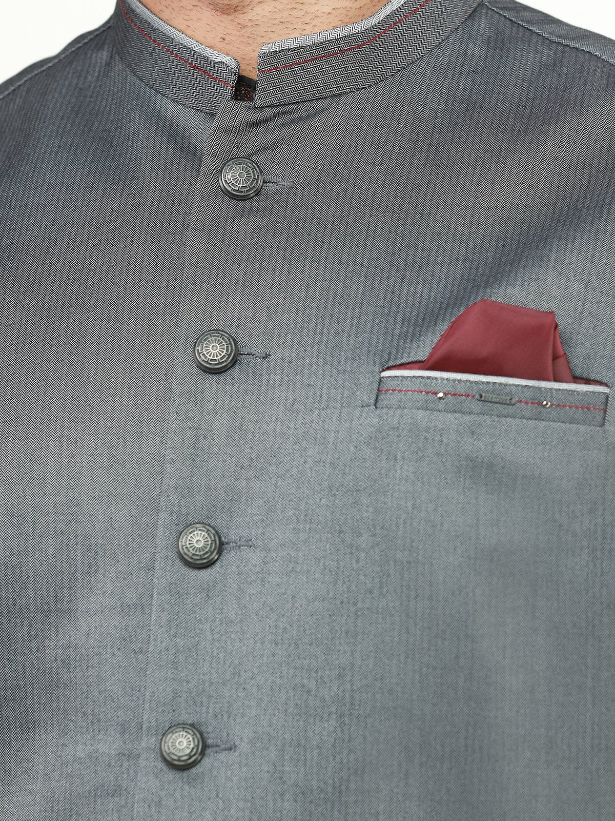Cotton Waistcoat - EMTWC22-35796 - Image 4