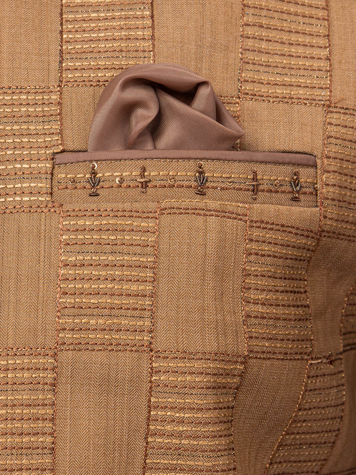 Embroidered Cotton Waistcoat - EMTWCC21-104 - Image 3