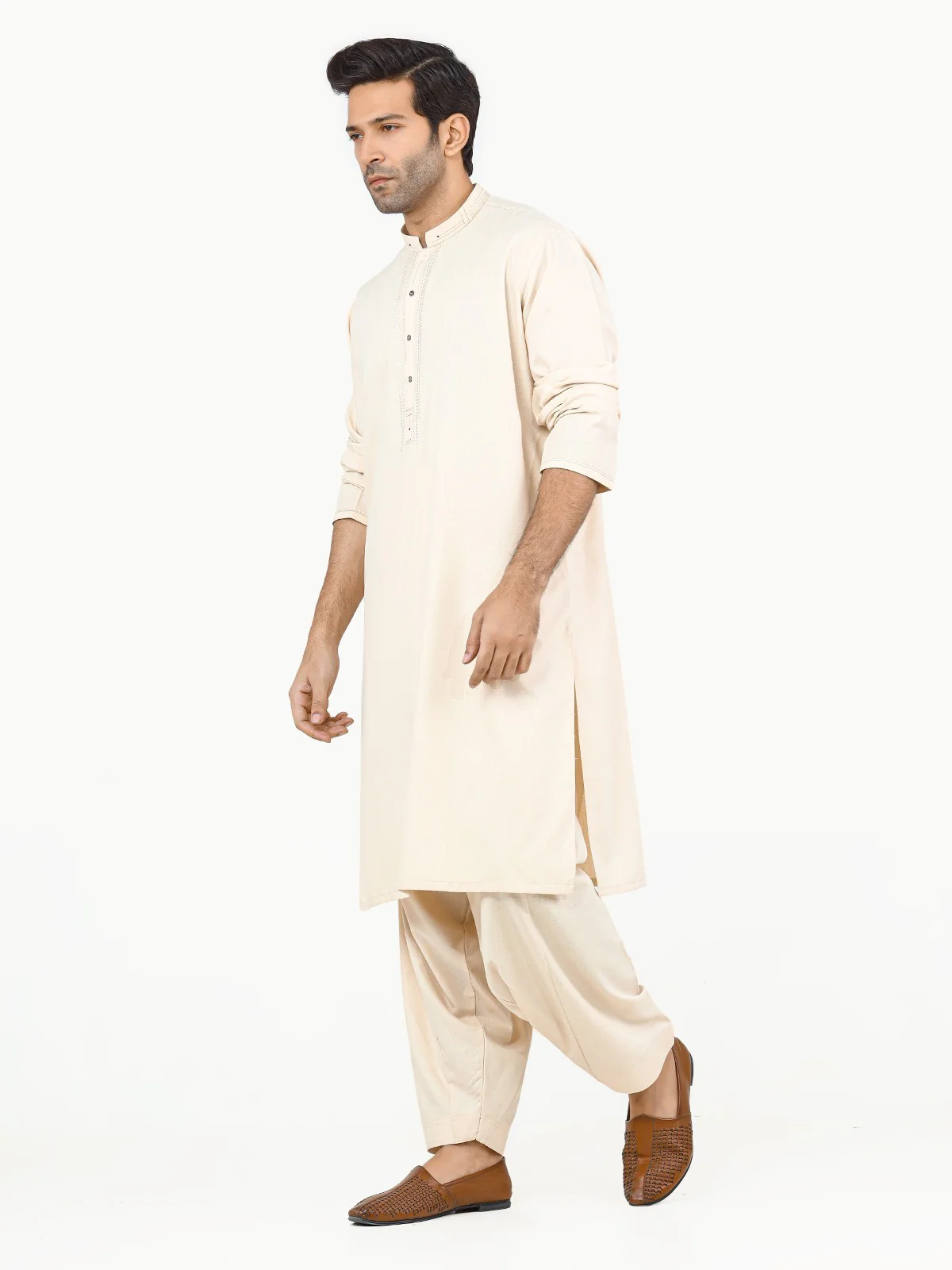 Embroidered Blended Shalwar Kameez - EMTKS22S-40948 - Image 4