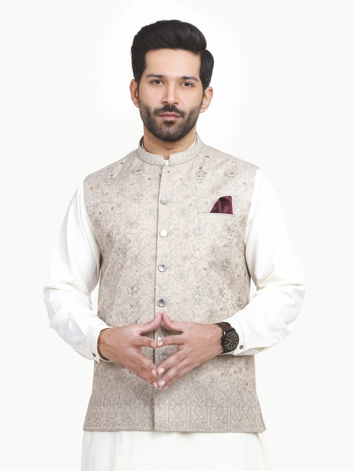 Embroidered Waistcoat - EMTWCC22-113 - Image 2
