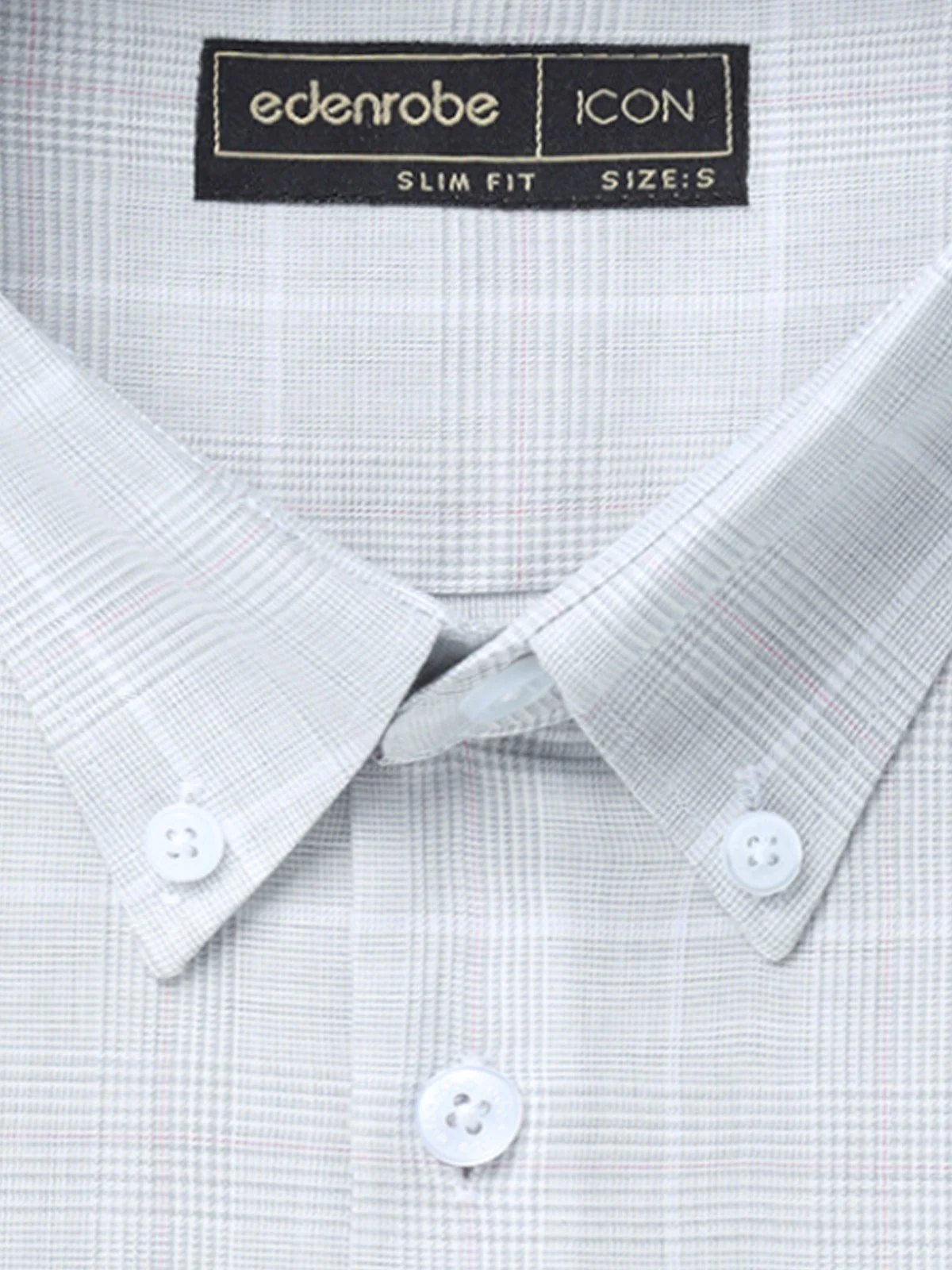 Icon Check Shirt - EMTSI22-50277 - Image 4