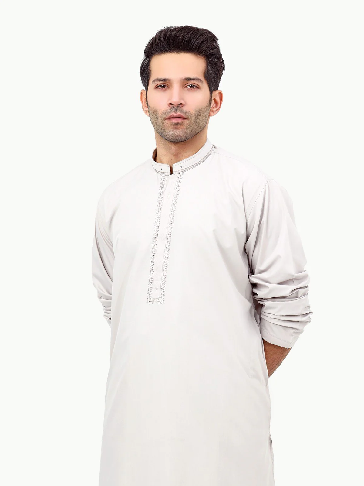 Embroidered Blended Shalwar Kameez - EMTSW22S-99266 - Image 2