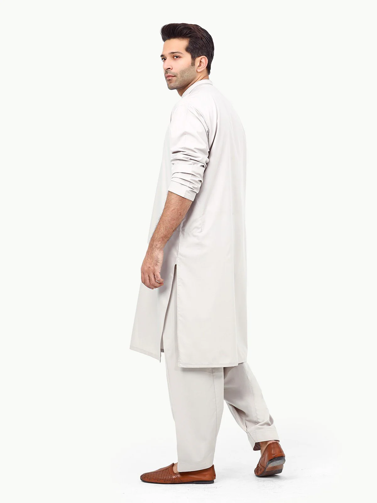 Embroidered Blended Shalwar Kameez - EMTSW22S-99266 - Image 3