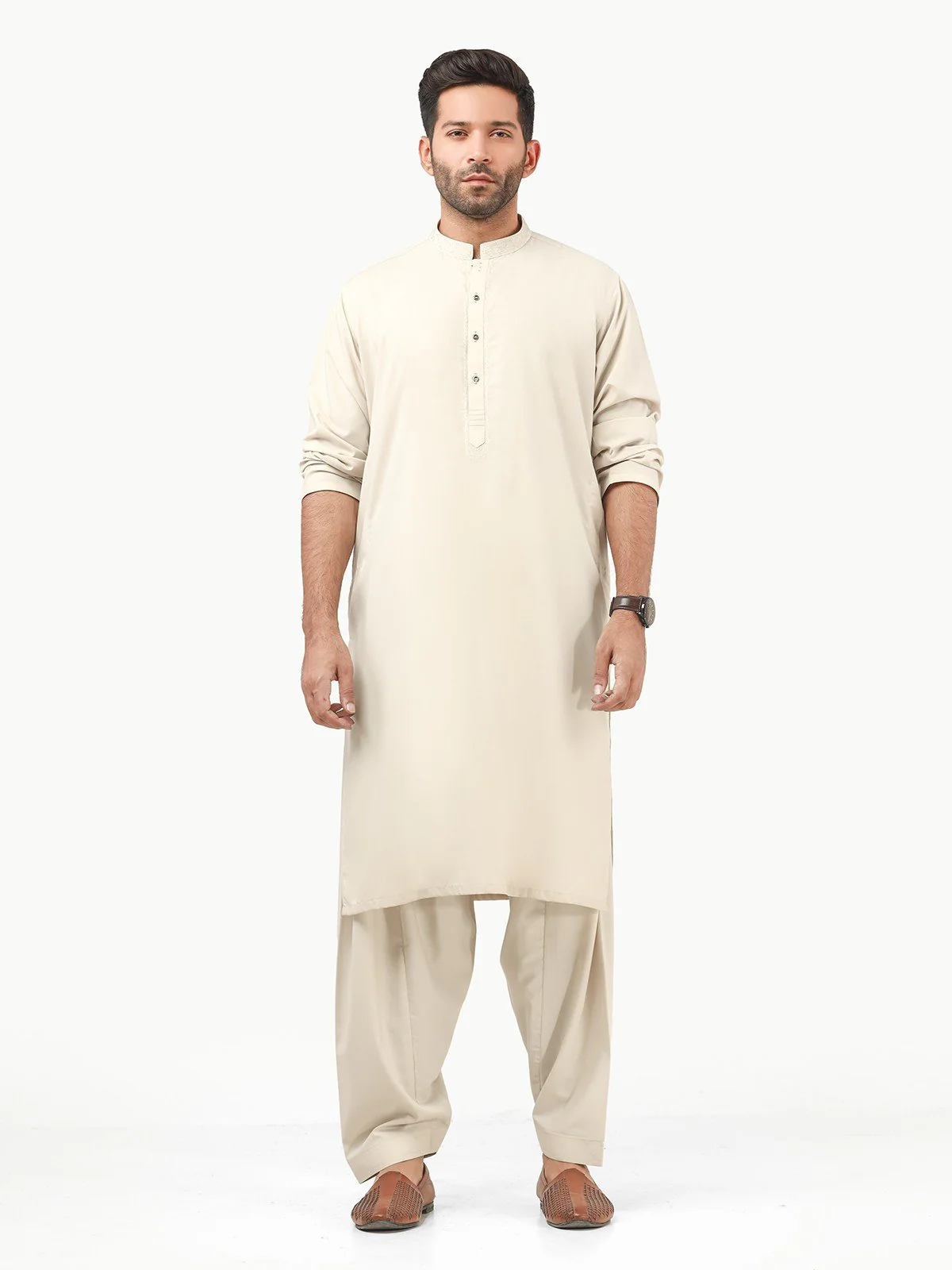 Embroidered Blended Shalwar Kameez - EMTKS22S-40957