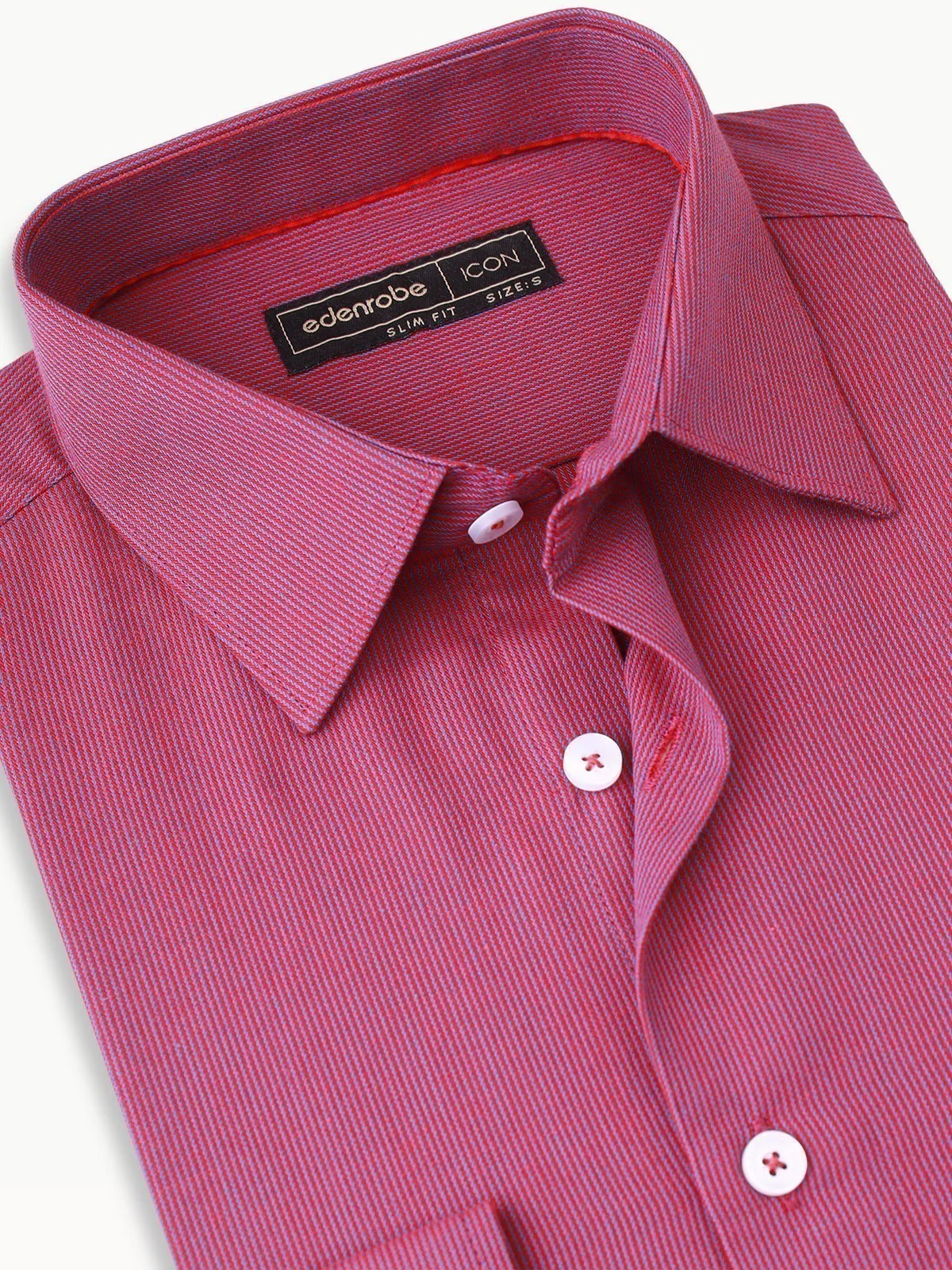 Icon Textured Shirt - EMTSI22-50264 - Image 4