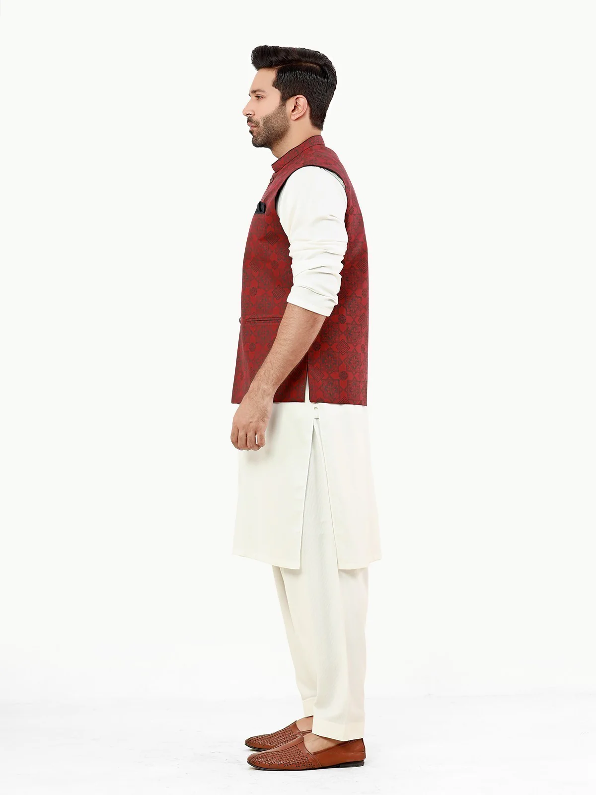 Cotton Waistcoat - EMTWC22-35806 - Image 3