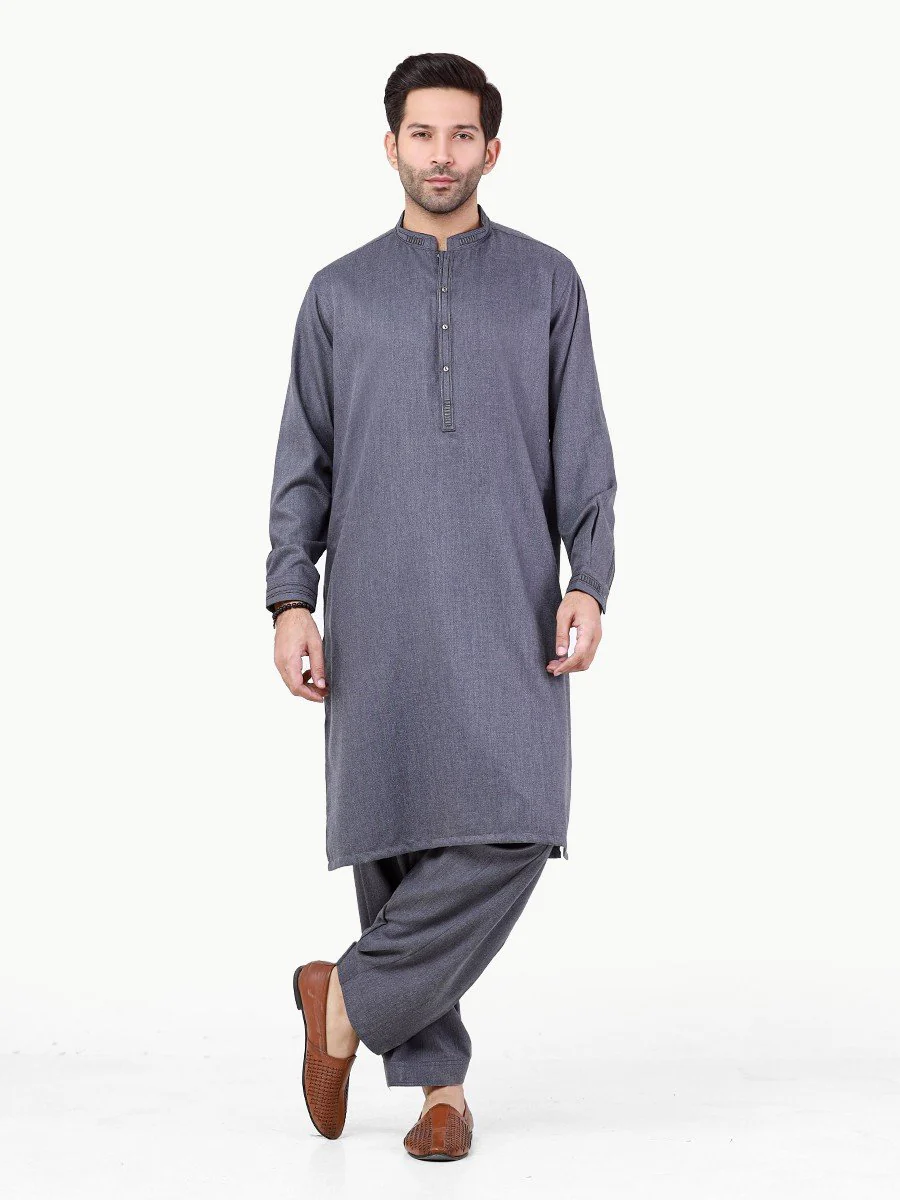 Embroidered Blended Shalwar Kameez - EMTKS22S-40979