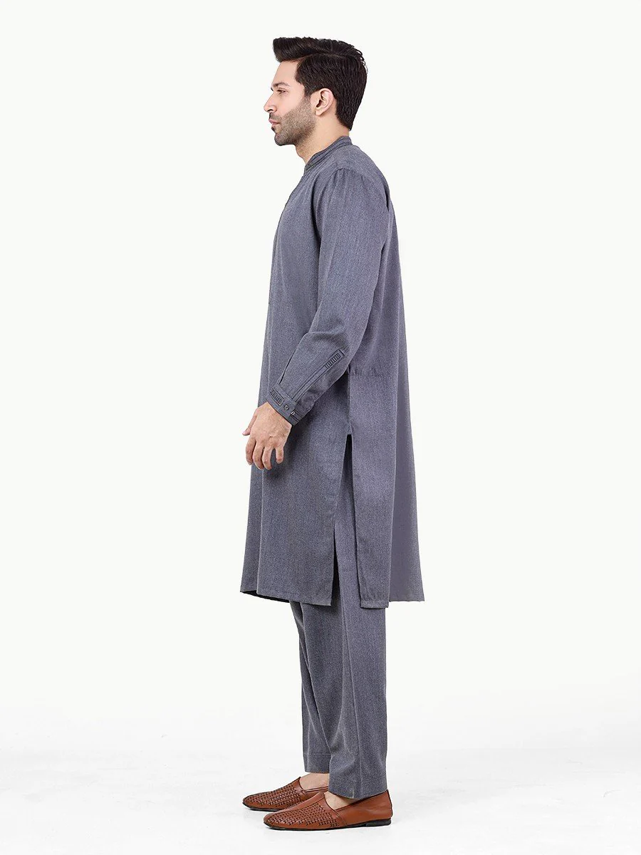 Embroidered Blended Shalwar Kameez - EMTKS22S-40979 - Image 3