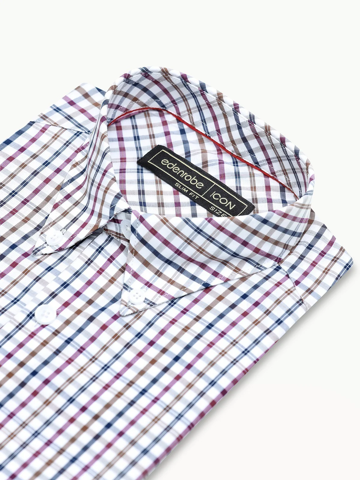 Icon Check Shirt - EMTSI23-50336 - Image 2
