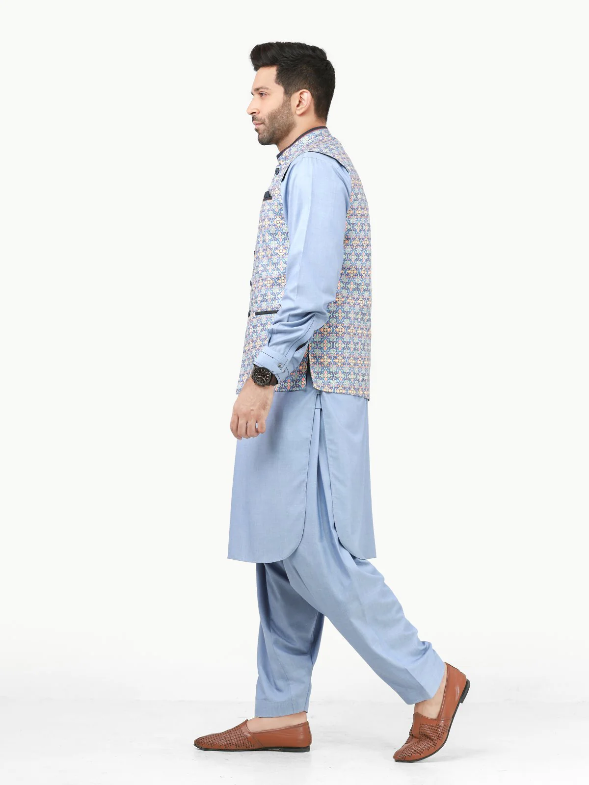 Cotton Waistcoat - EMTWC22-35783 - Image 3