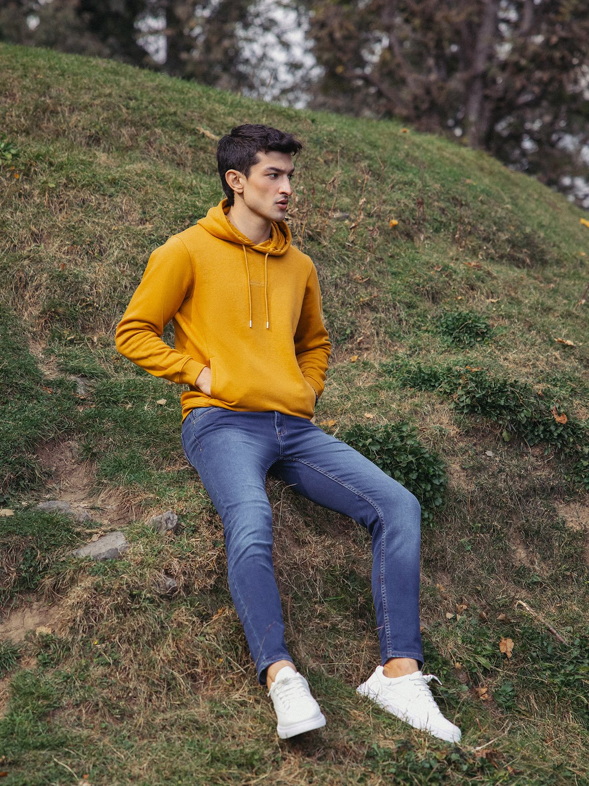 Pullover Hoodie - EMTH23-011 - Image 3