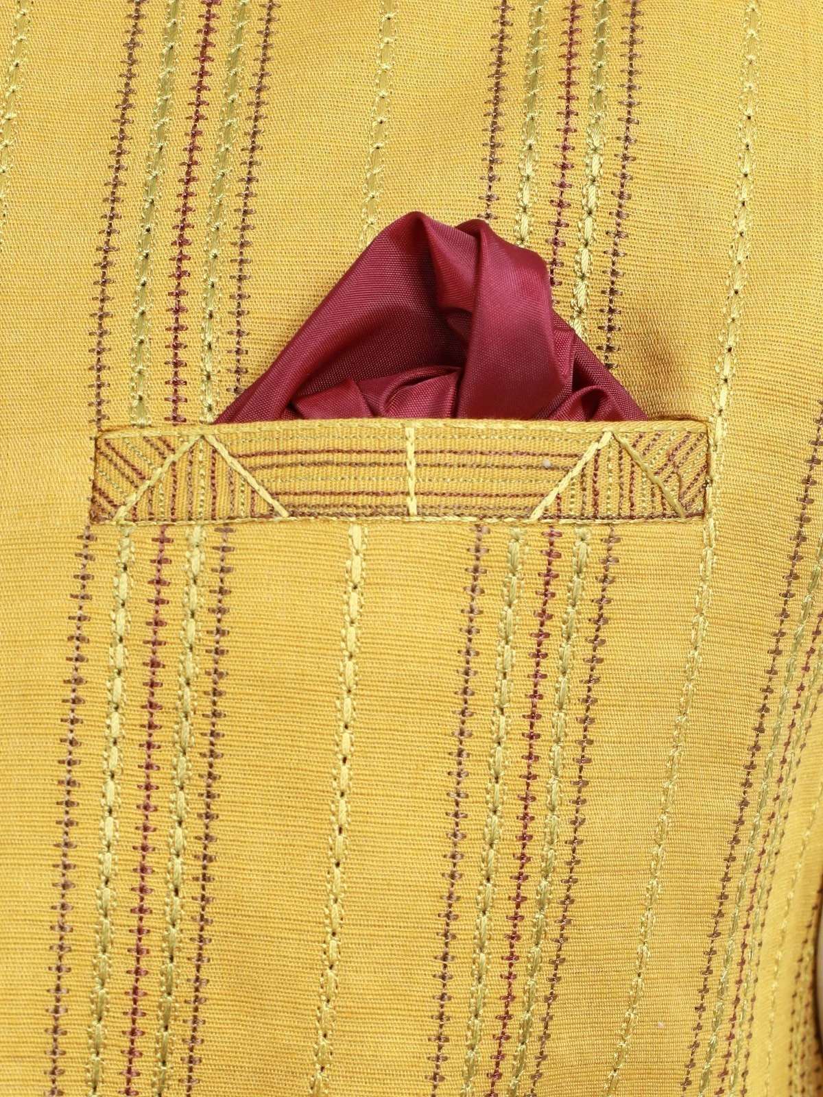 Embroidered Khaddar Waistcoat - EMTWCC22-114 - Image 4