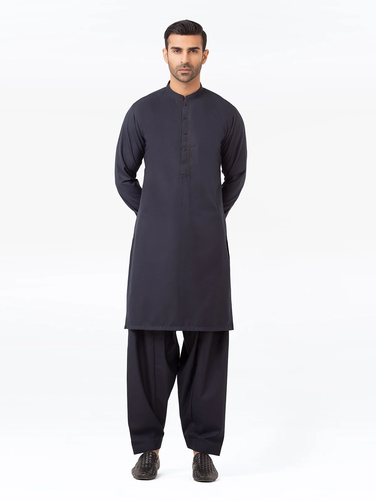 Embroidered Blended Shalwar Kameez - EMTKS23-41058