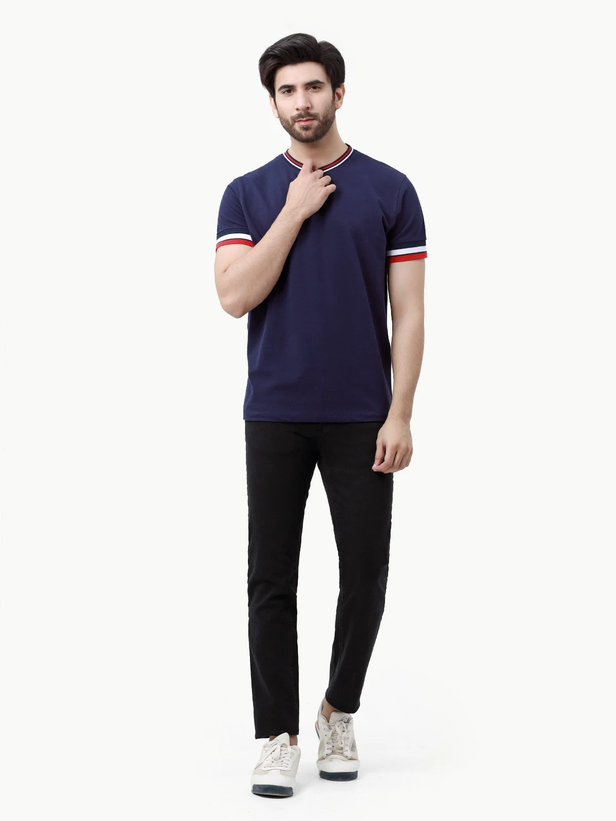 Crew Neck Classic Tee - EMTGT23-007 - Image 2