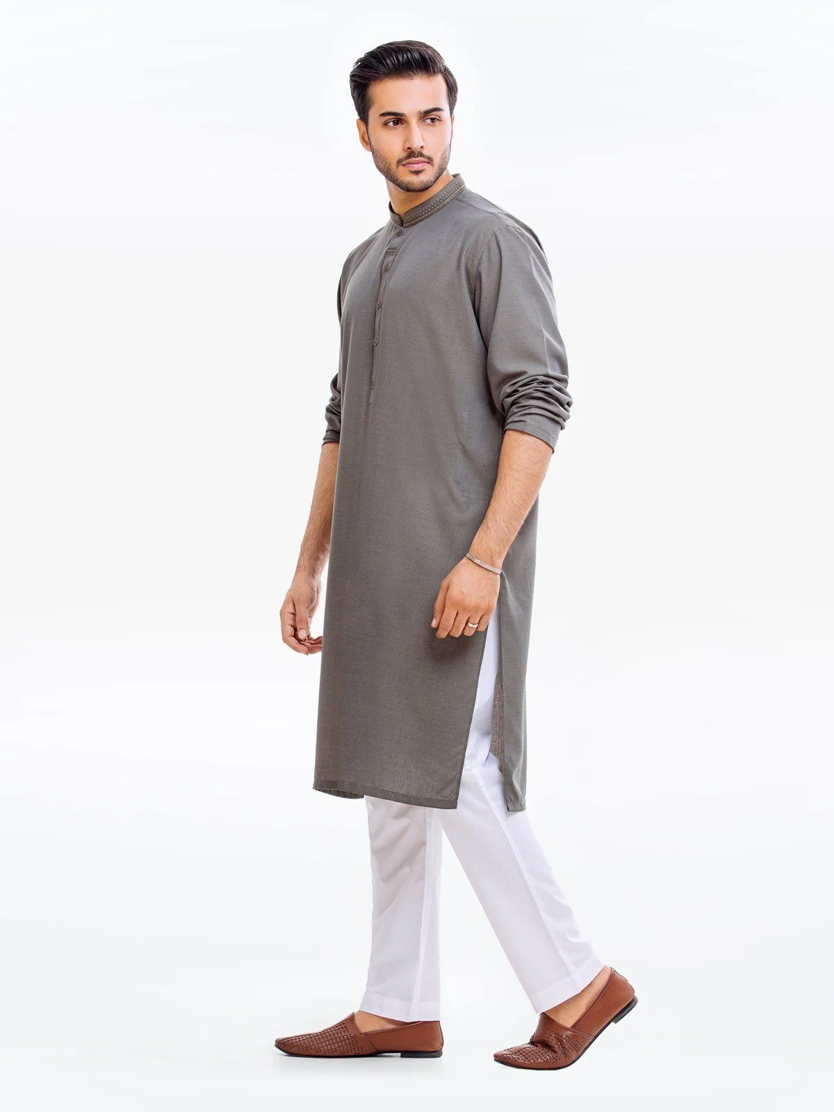 Blended Kurta - EMTK23-99360 - Image 3