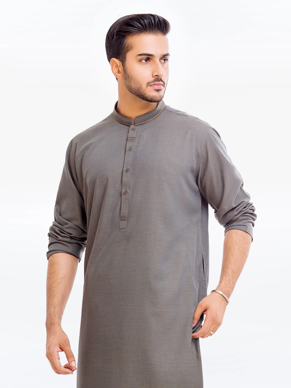 Blended Kurta - EMTK23-99360 - Image 4