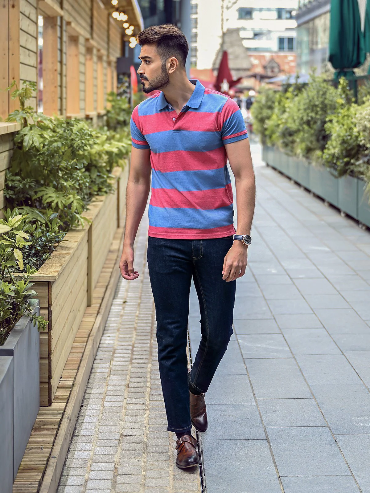 Striped Polo - EMTPS22-017 - Image 3