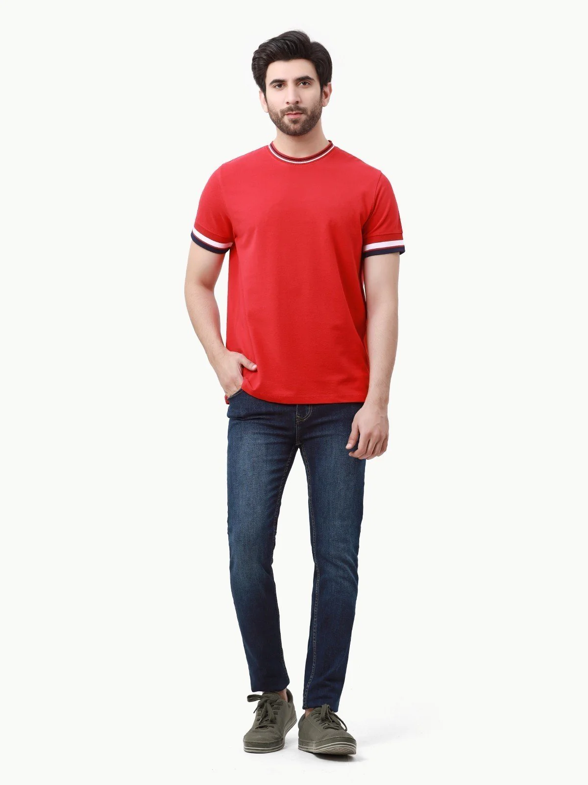 Crew Neck Classic Tee - EMTGT23-006 - Image 2