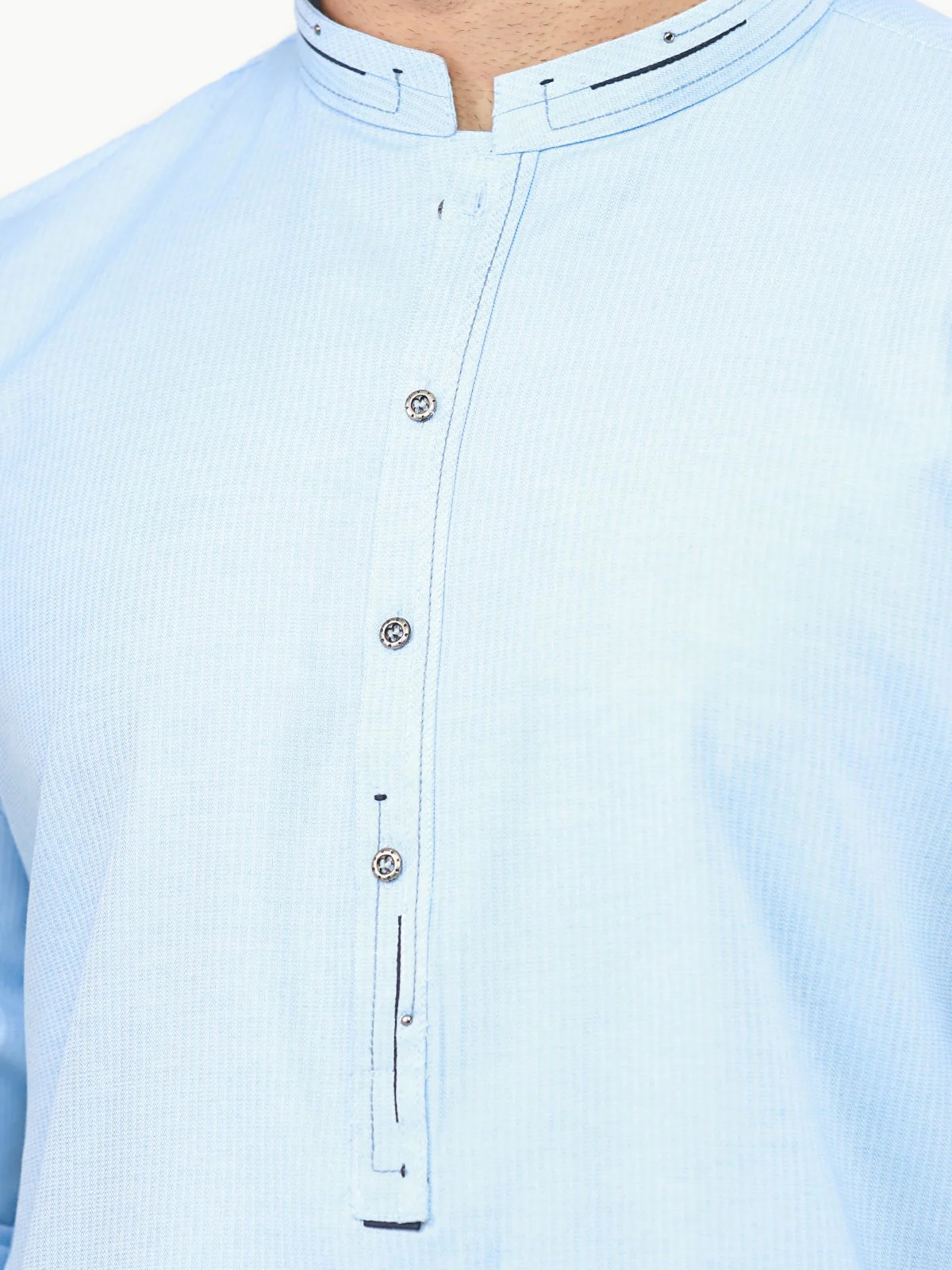 Cotton Kurta - EMTK22S-99217 - Image 5