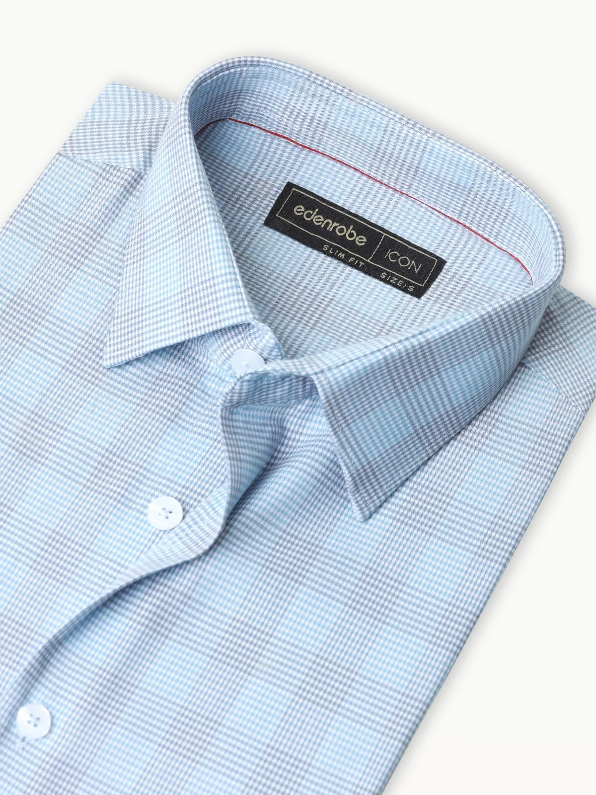 Icon Check Shirt - EMTSI22-50275 - Image 4