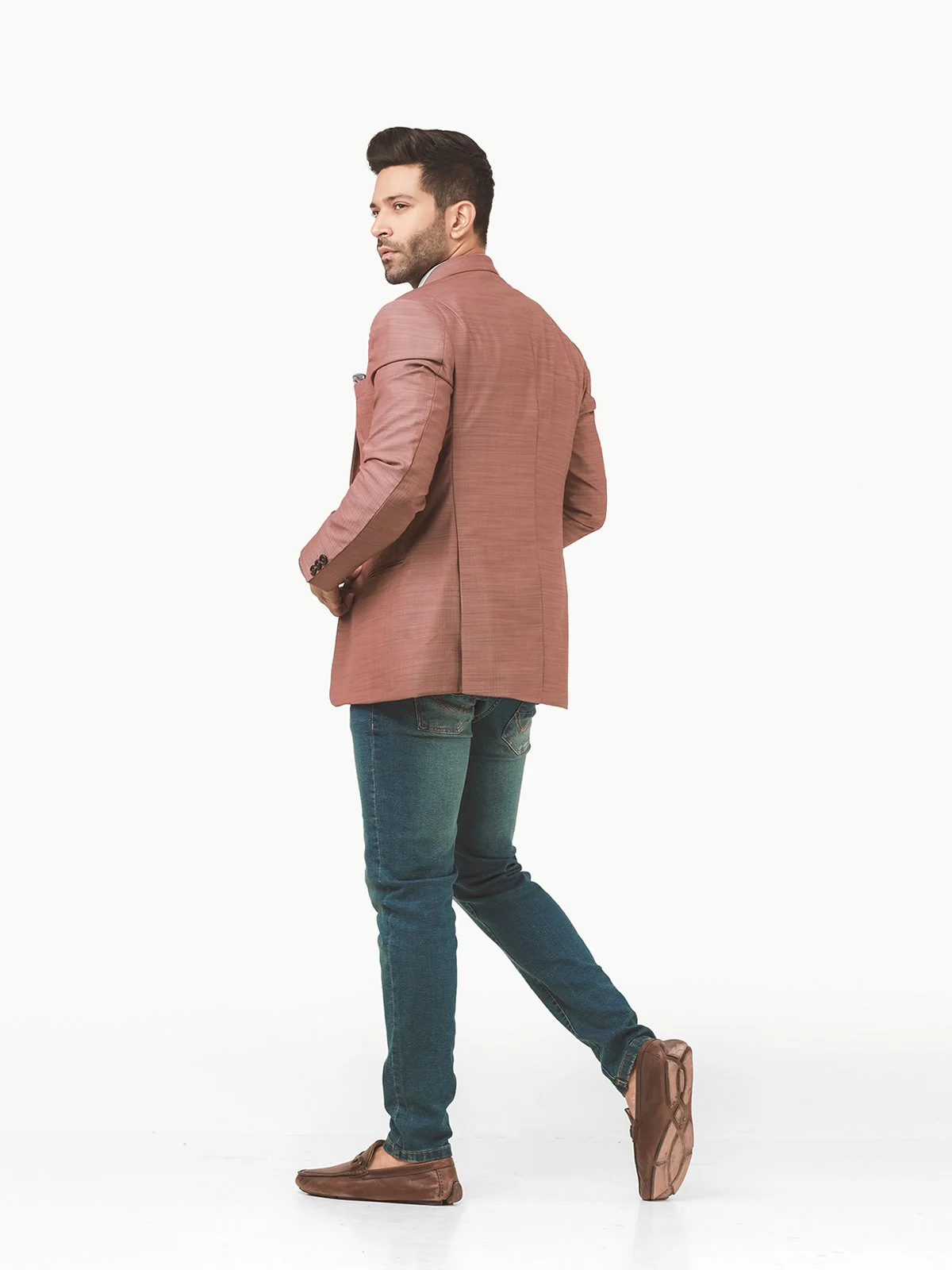 Textured Blazer - EMTB22-6764 - Image 4