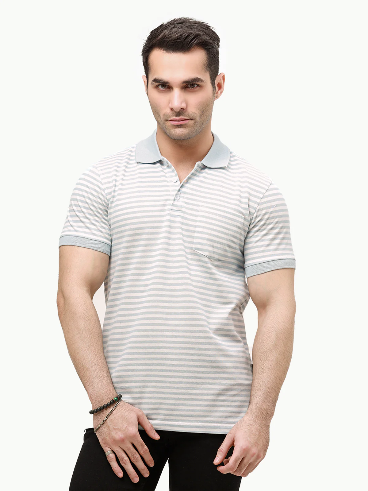 Striped Polo - EMTPS23-024 - Image 2