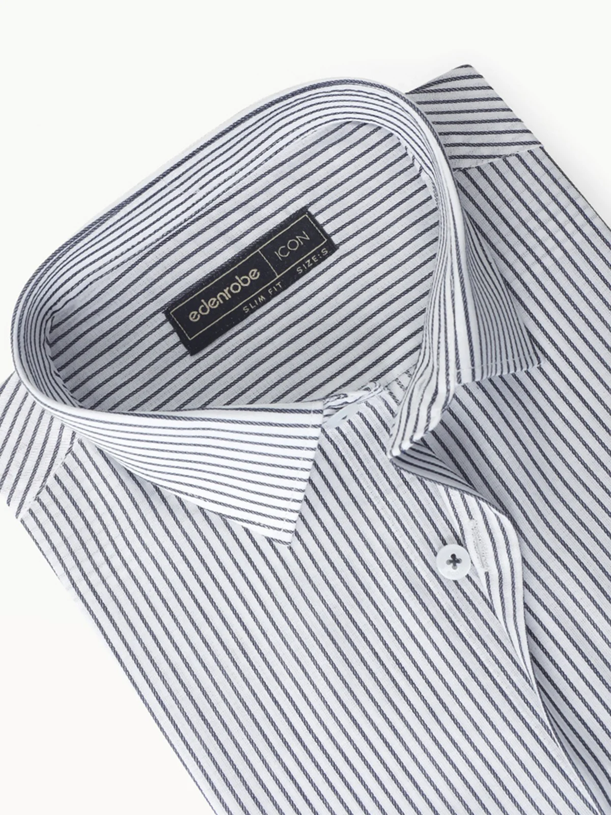 Icon Striped Shirt - EMTSI22-50283 - Image 4