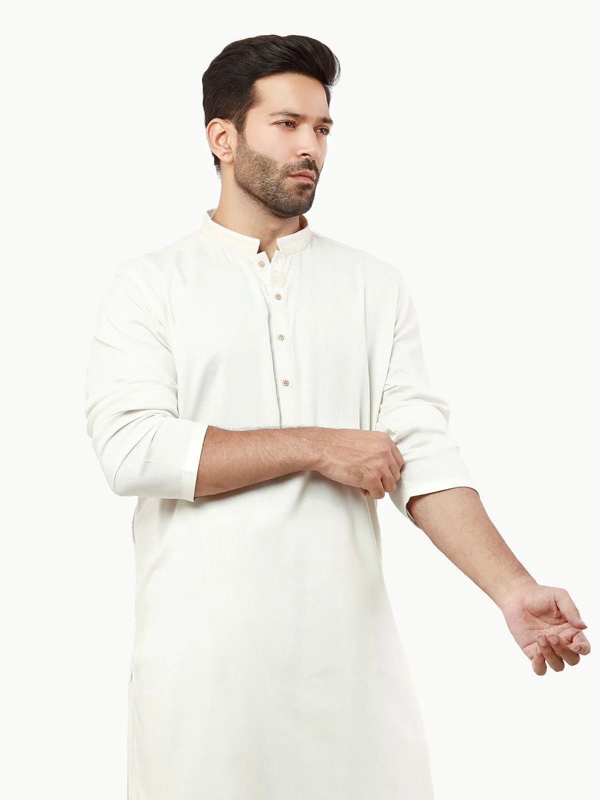 Embroidered Blended Shalwar Kameez - EMTKS22S-40974 - Image 2