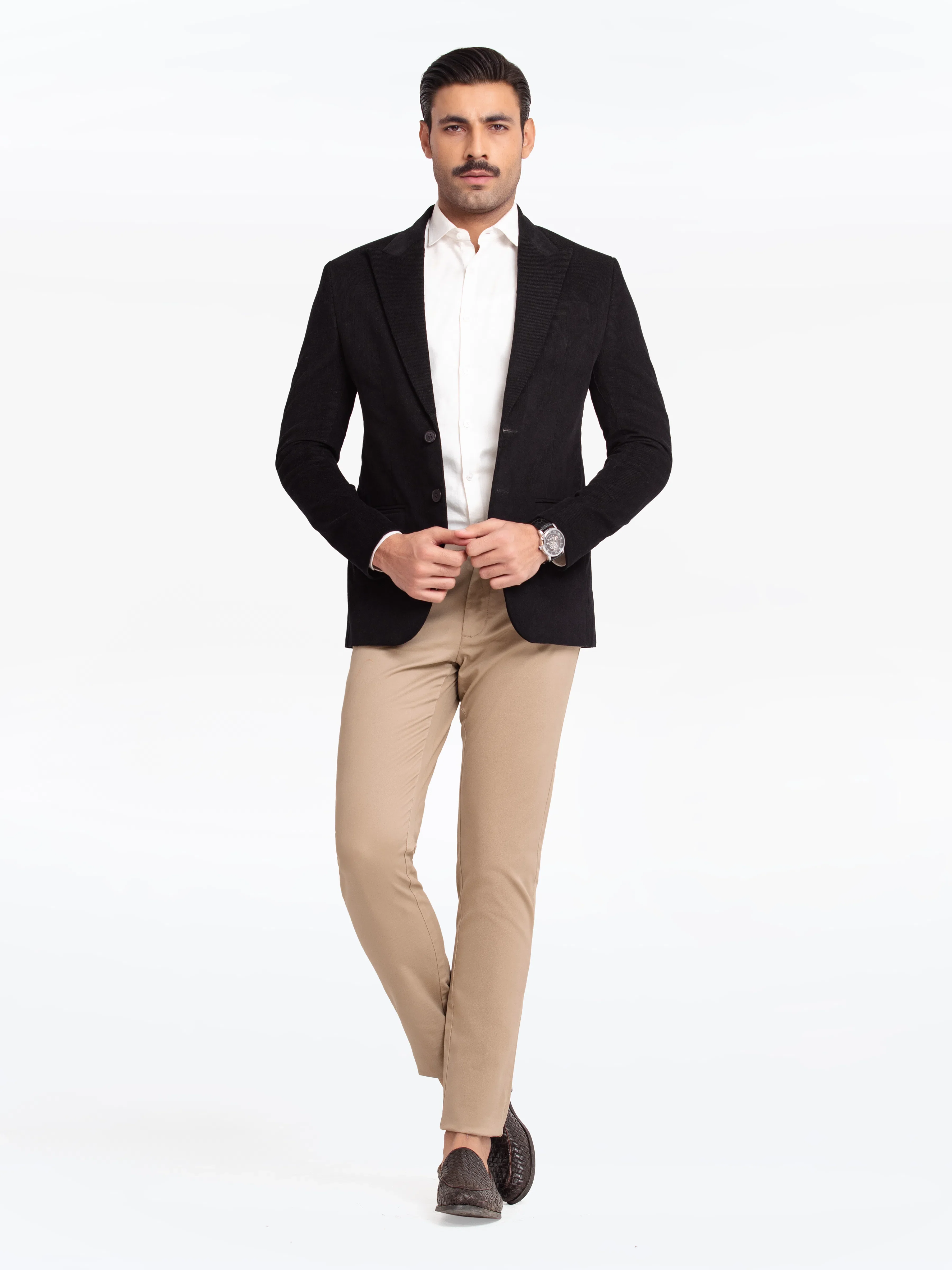 Corduroy Blazer - EMTB24-6863 - Image 2