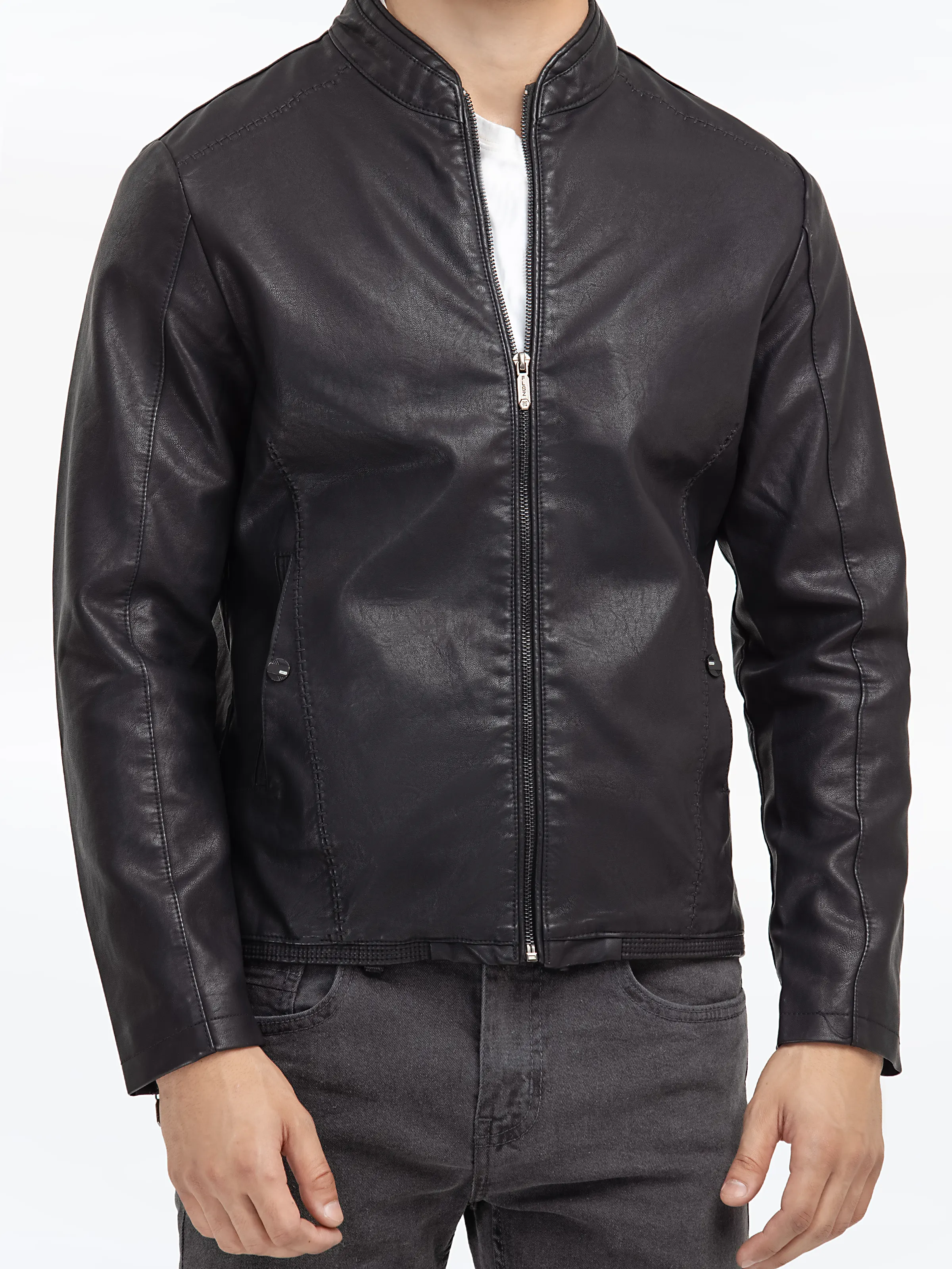 Leather Jacket - EMTJP24-015 - Image 3
