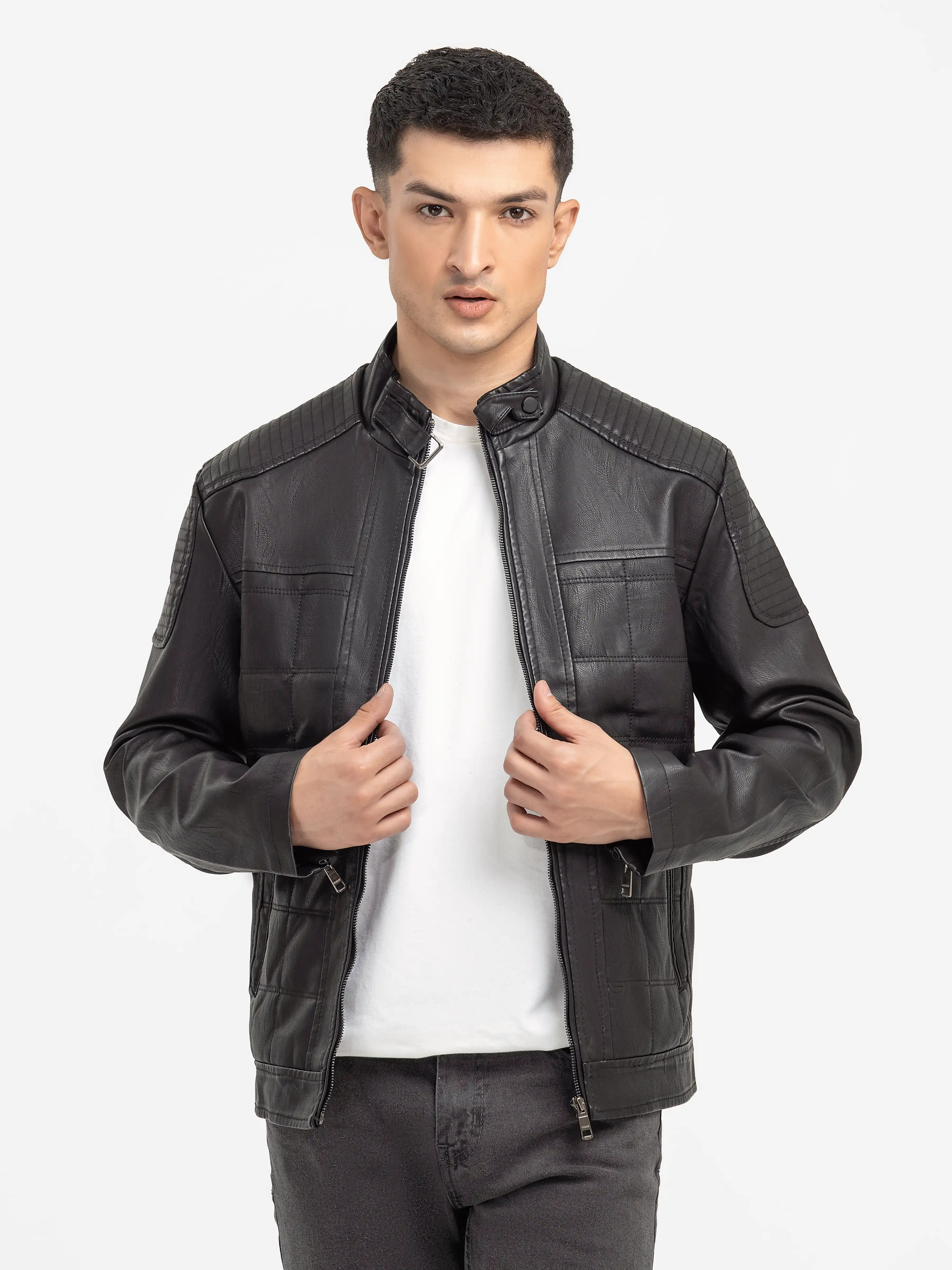Leather Jacket - EMTJP24-016