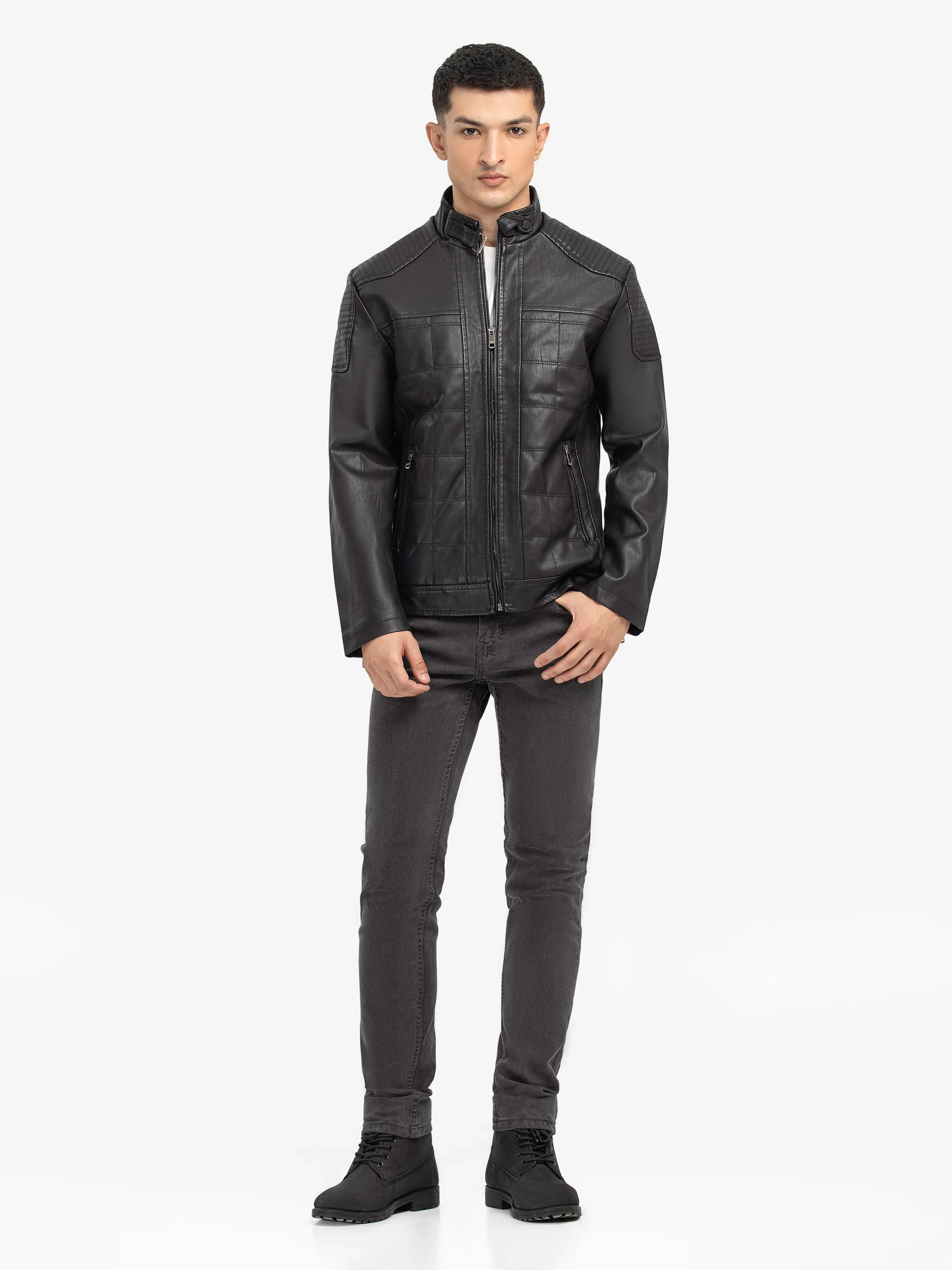 Leather Jacket - EMTJP24-016 - Image 2